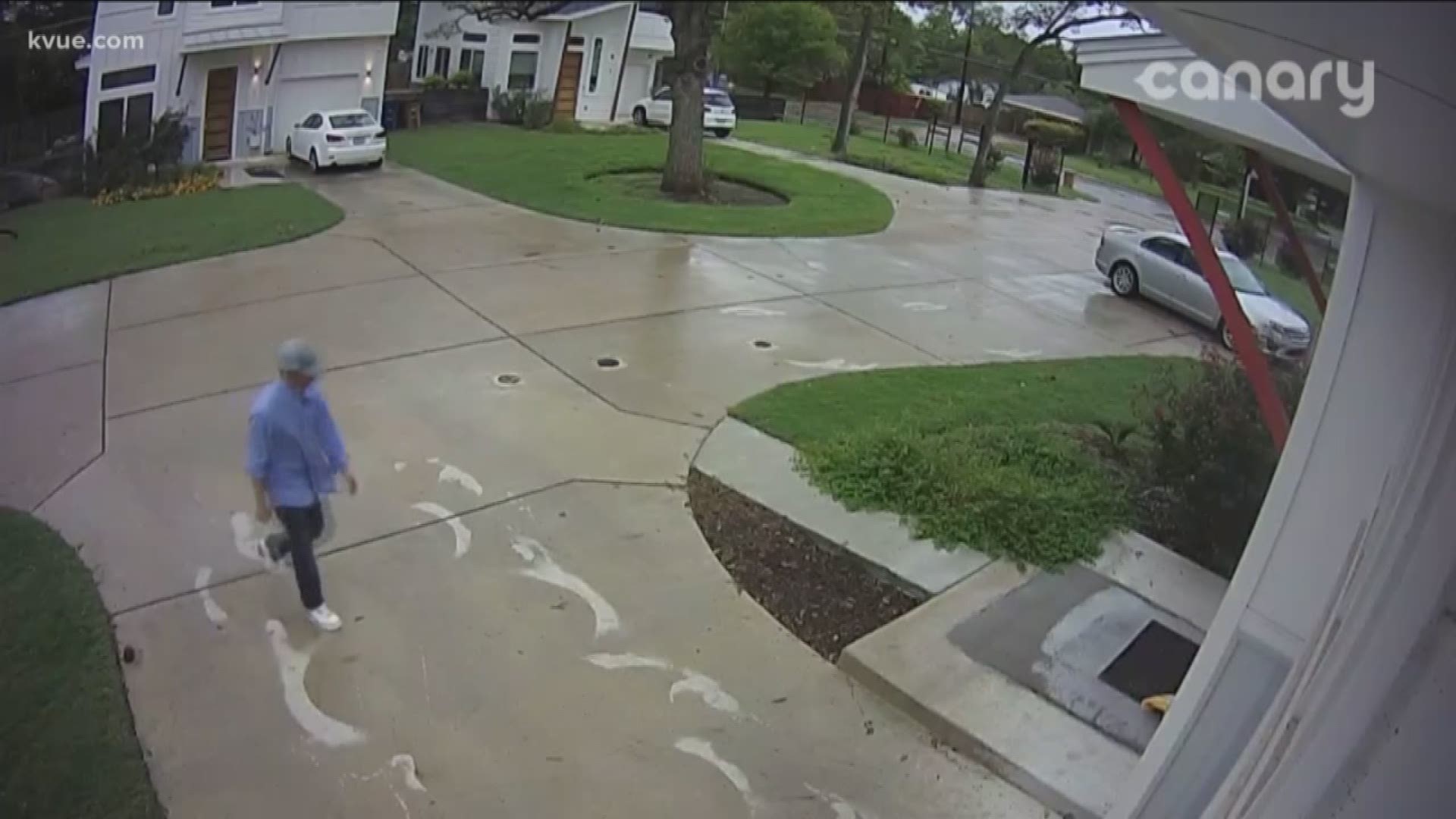 An East Austin neighborhood is trying to get to the bottom of an unusual package theft.