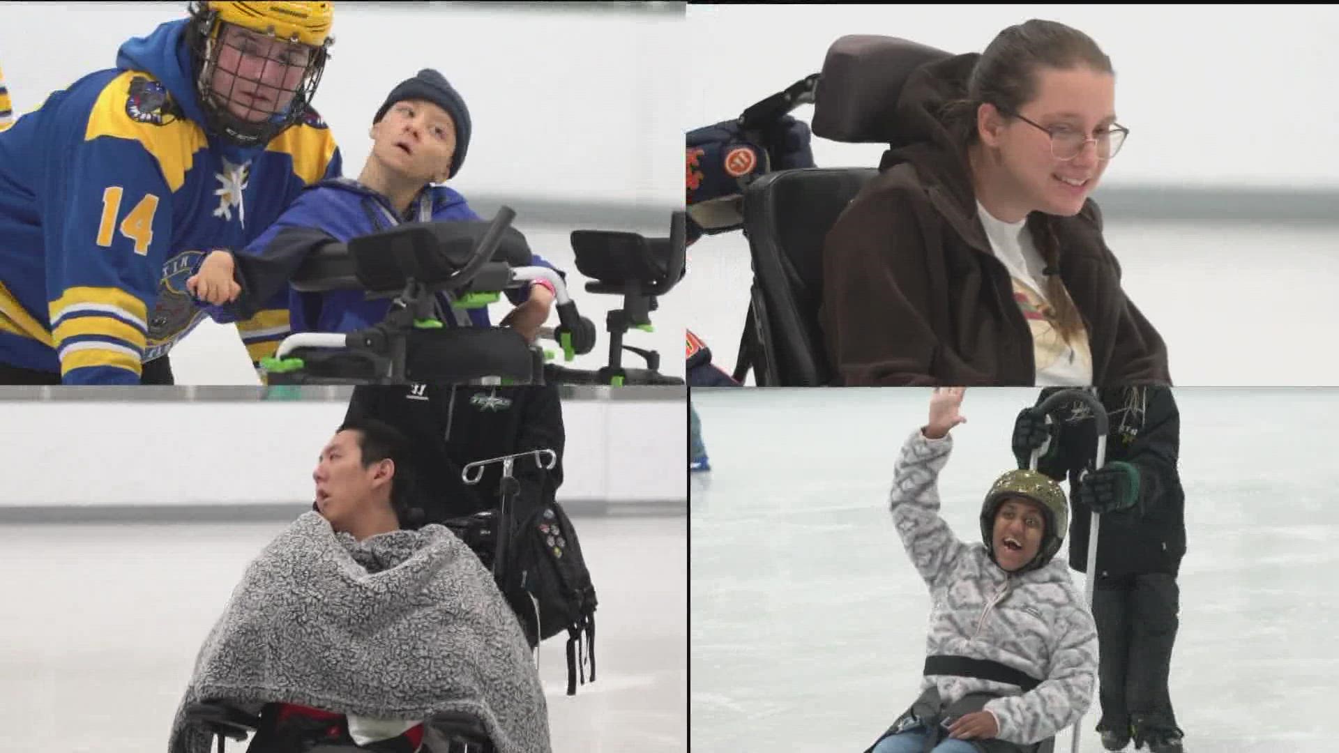 The most recent adventure was ice skating, but CPATH has also taken members rock climbing, rowing and more.