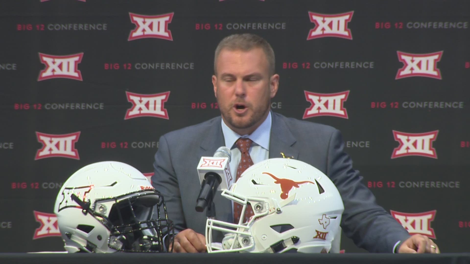 Coming off a 7-6 first season, Texas football Coach Tom Herman is emphasizing ""develop" and "finish" as the key words for the 2018 Longhorns. Here's some of what Herman had to say.