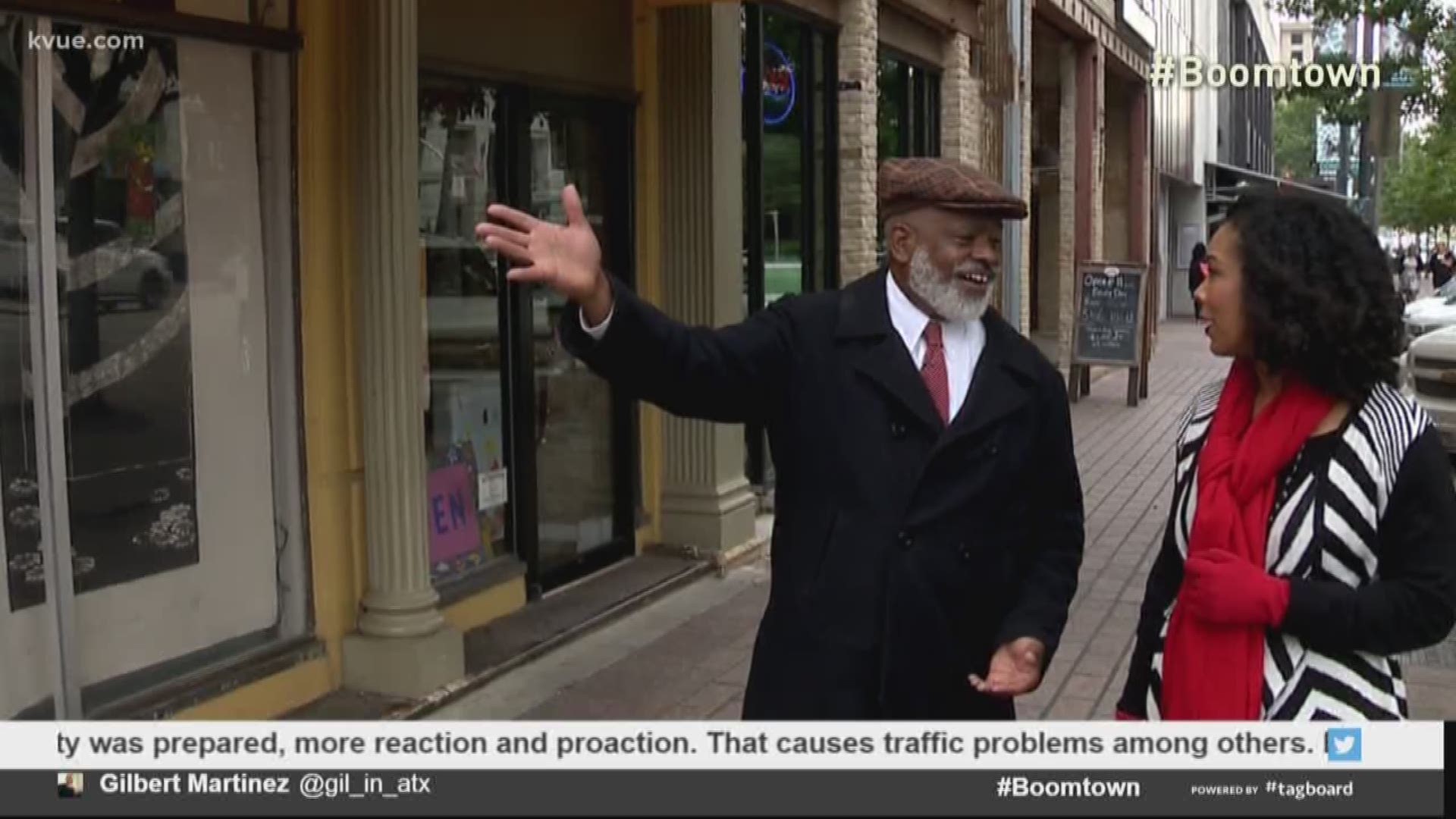 KVUE's Ashley Goudeau takes a guided tour of historical Downtown Austin, a city in the midst of a booming population growth.