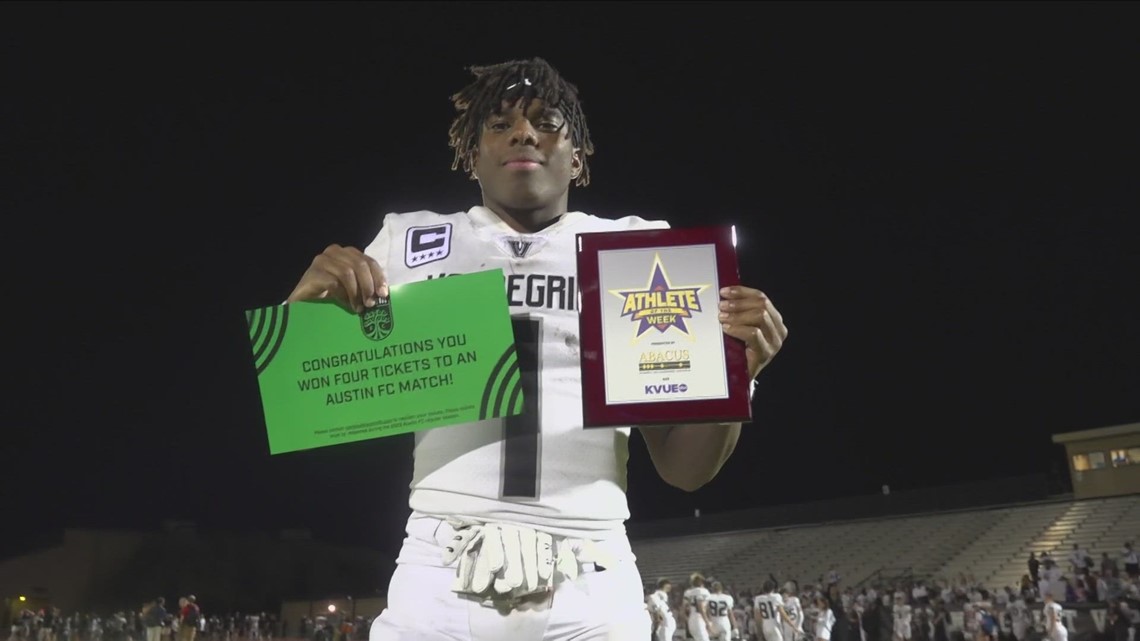 Friday Football Fever Athlete of the Week - Oct. 13: Vandegrift's Miles ...