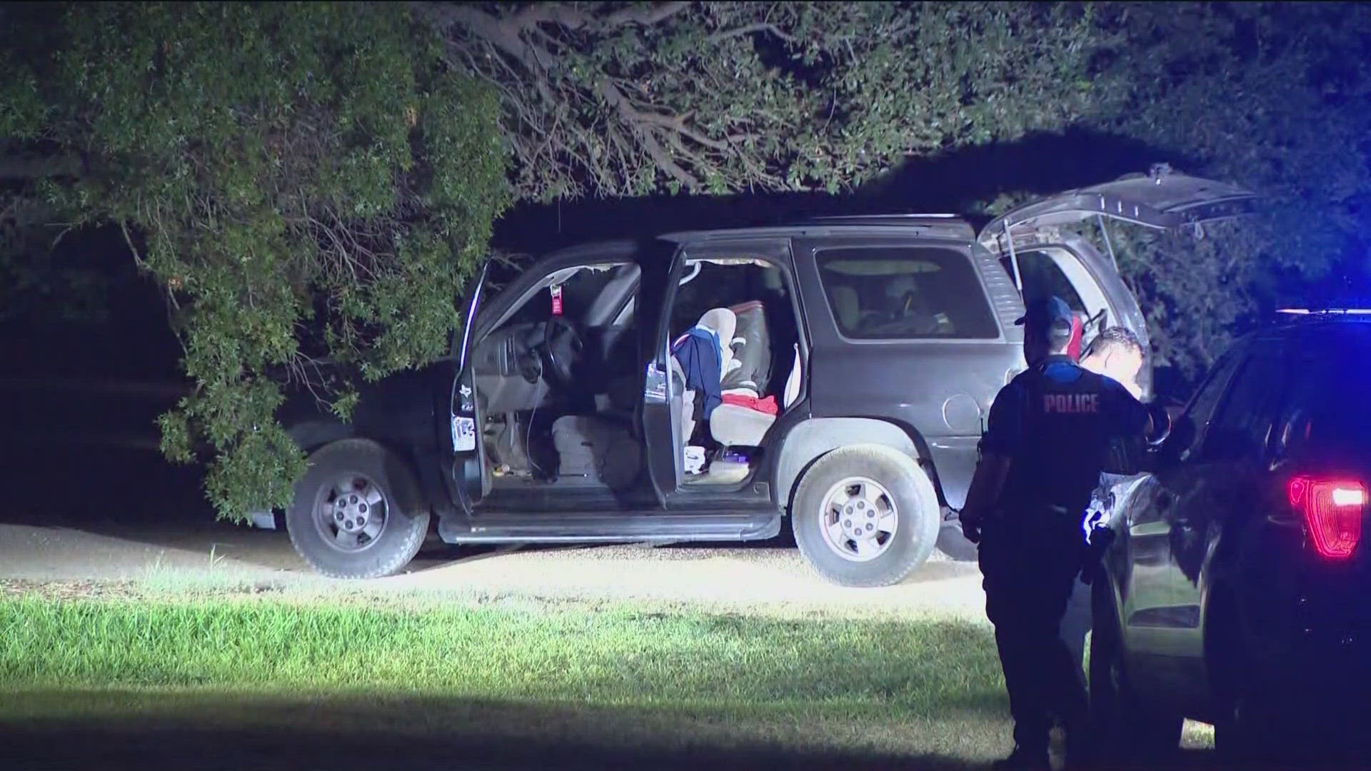 A police chase in East Austin ended with the car on the Hike and Bike Trail near Rainey Street.