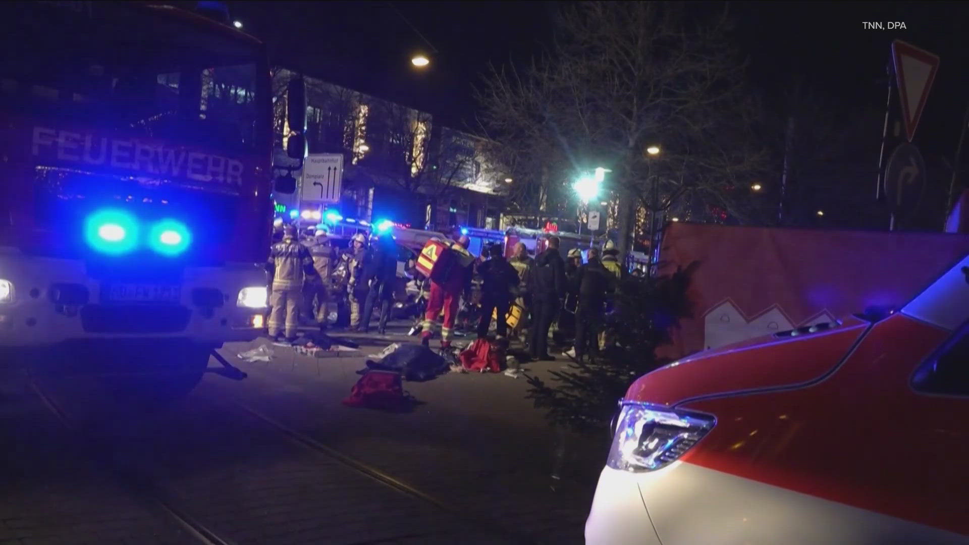 Car crashes into crowd at Christmas market in Magdeburg, Germany | kvue.com