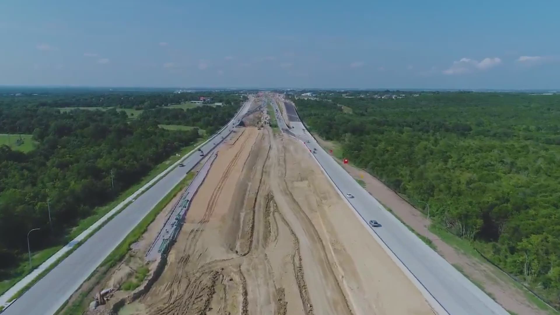New video from the Mobility Authority shows progress along U.S. 183 in Austin. The project, which is on schedule, will add toll lanes to Austin Bergstrom International Airport.
