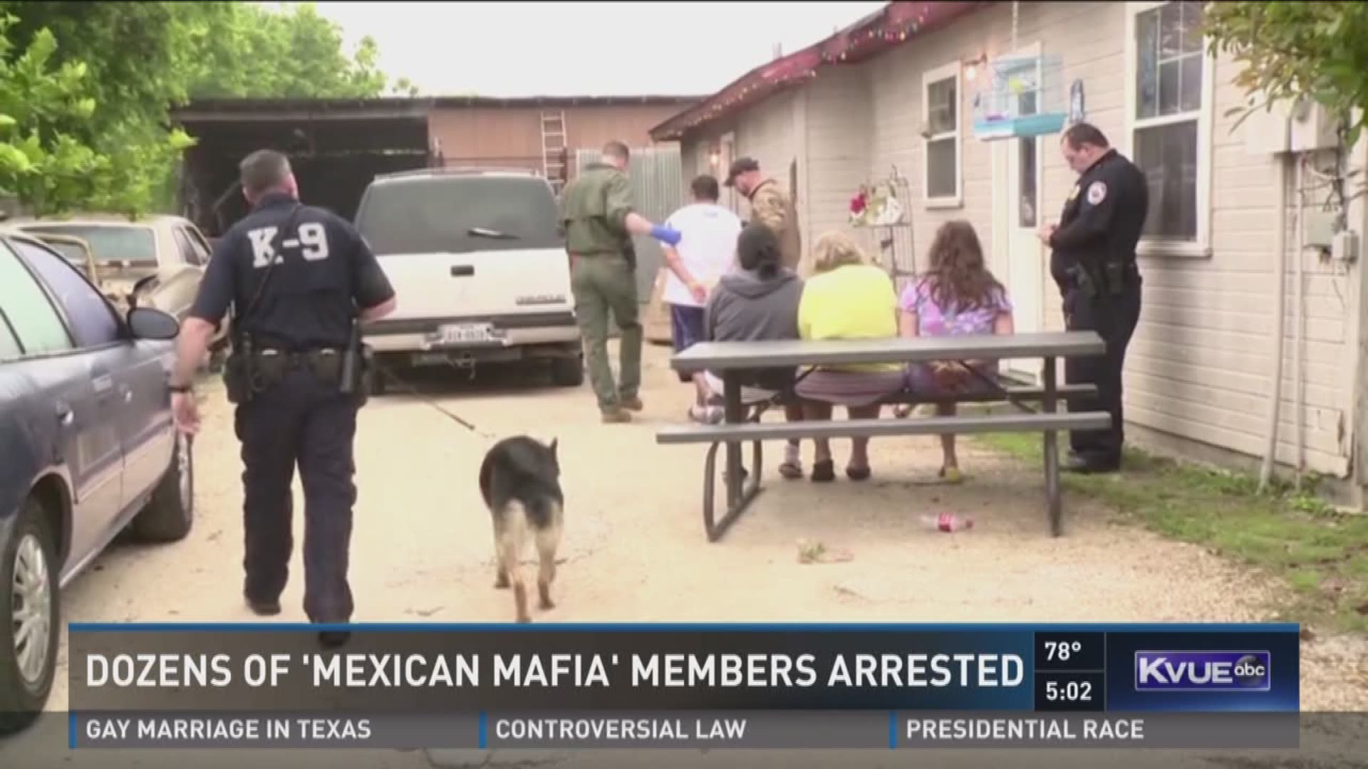 Dozens of 'Mexican Mafia' members arrested