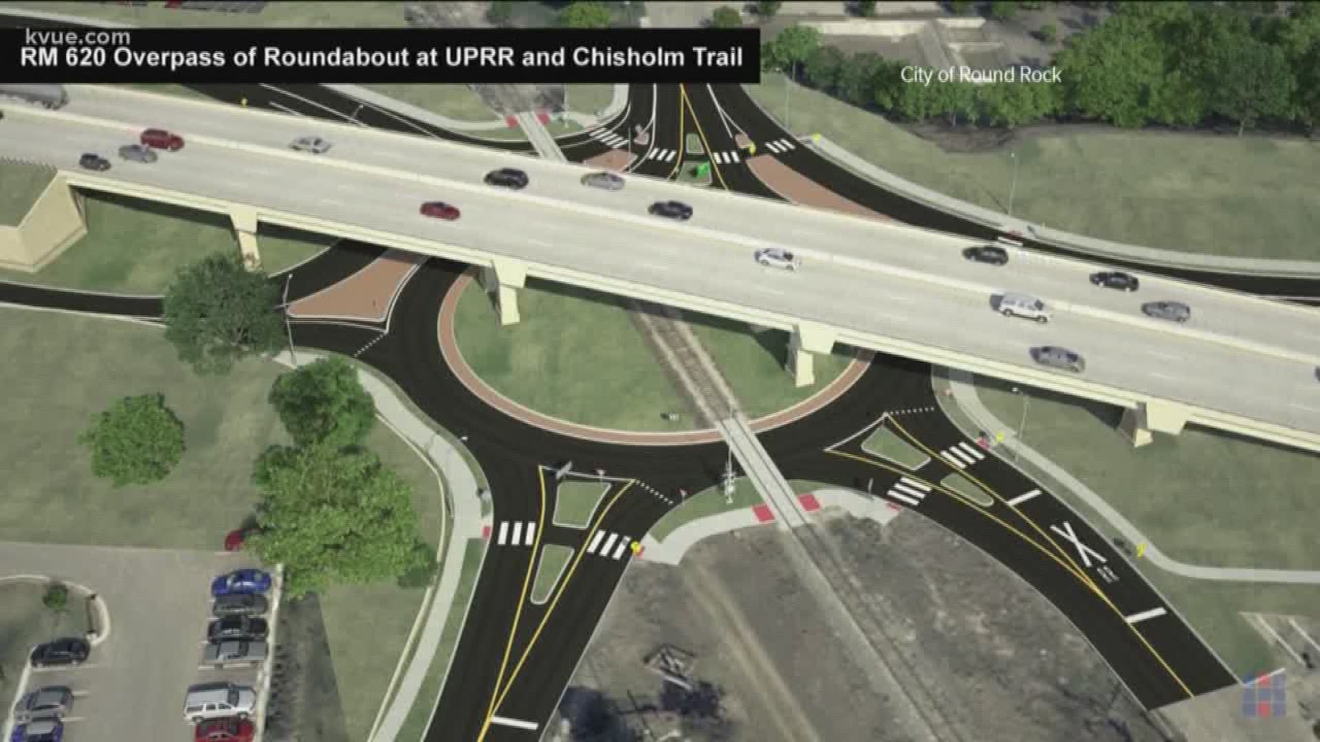 A busy intersection in Round Rock is about to get a new look.