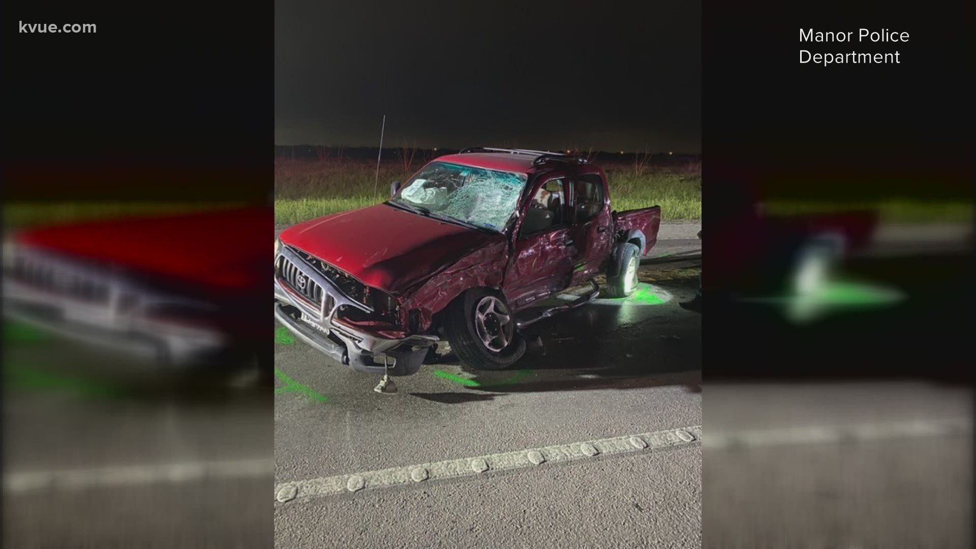 An 18-year-old driver has been arrested for a crash that hospitalized two Manor ISD students early Tuesday morning.