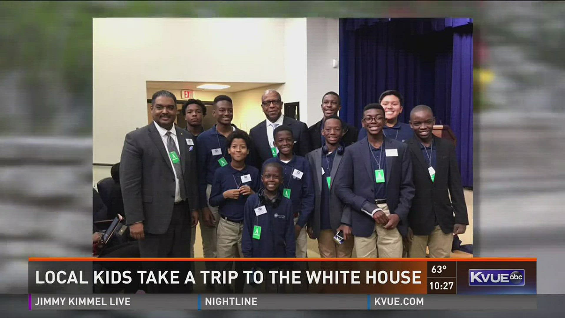 Local kids take a trip to the White House