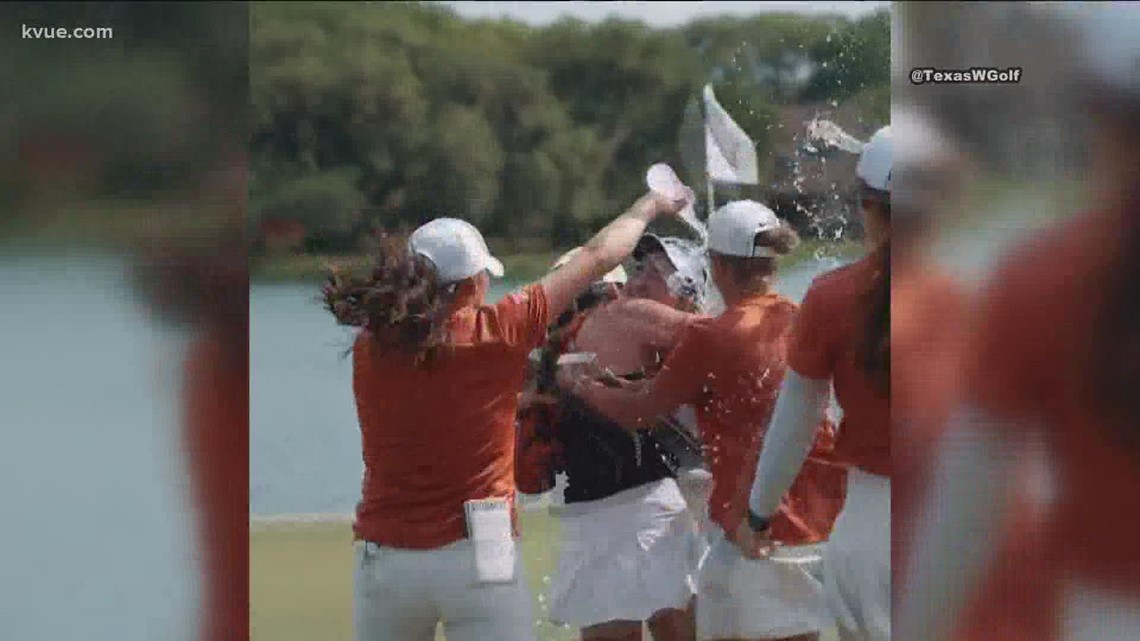 Texas women's golf wins Big 12 Championship, men's team falls to Oklahoma