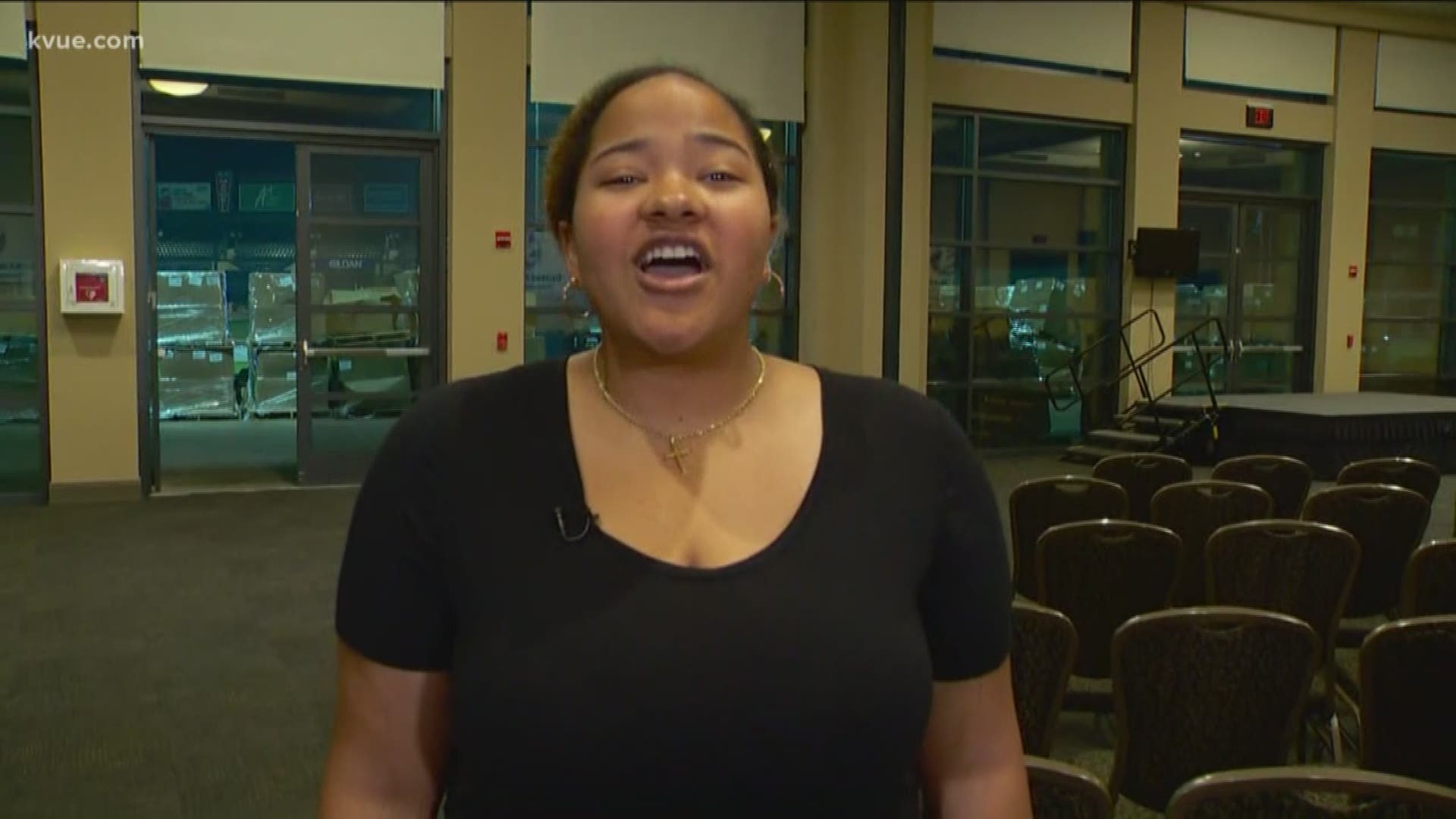 Gladys Knight sang the National Anthem before the Super Bowl. And today, Central Texans have the chance to put their singing skills to the test as the Round Rock Express hosts its own National Anthem tryouts.