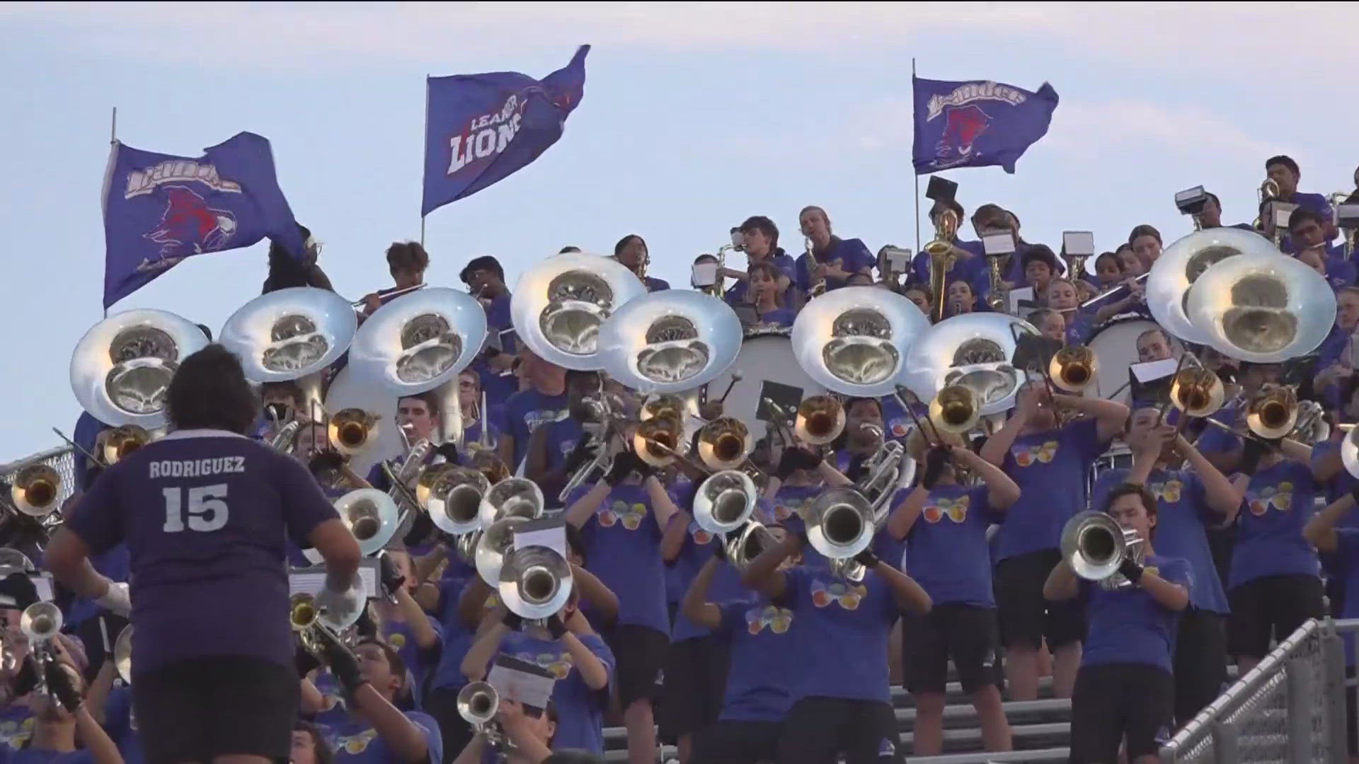 The Leander High School band is this week's Friday Football Fever Band of the Week!