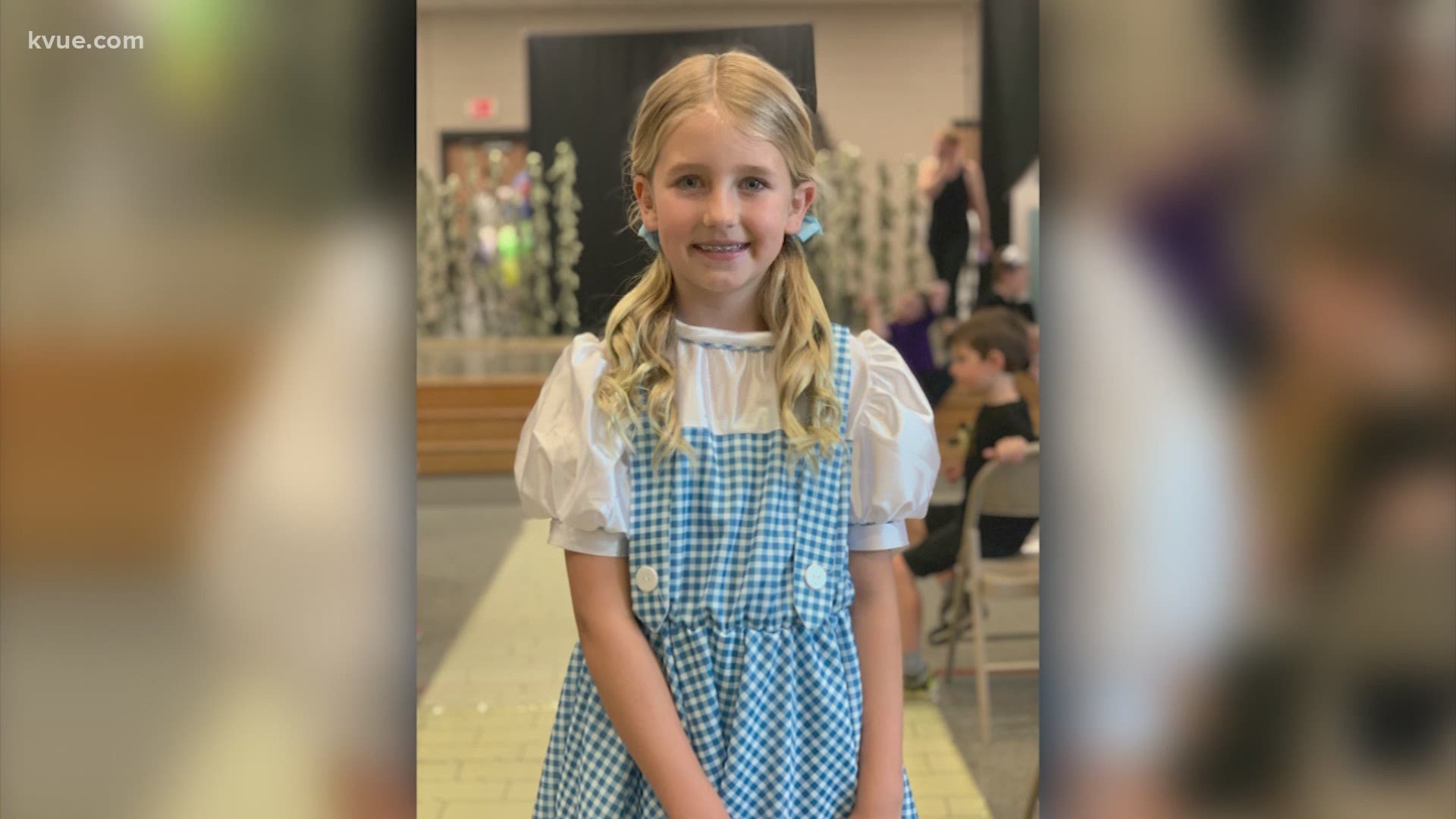 She organized a "pop-tab" collection at her school to benefit the Ronald McDonald House. She told KVUE they collected more than a million of the tabs!