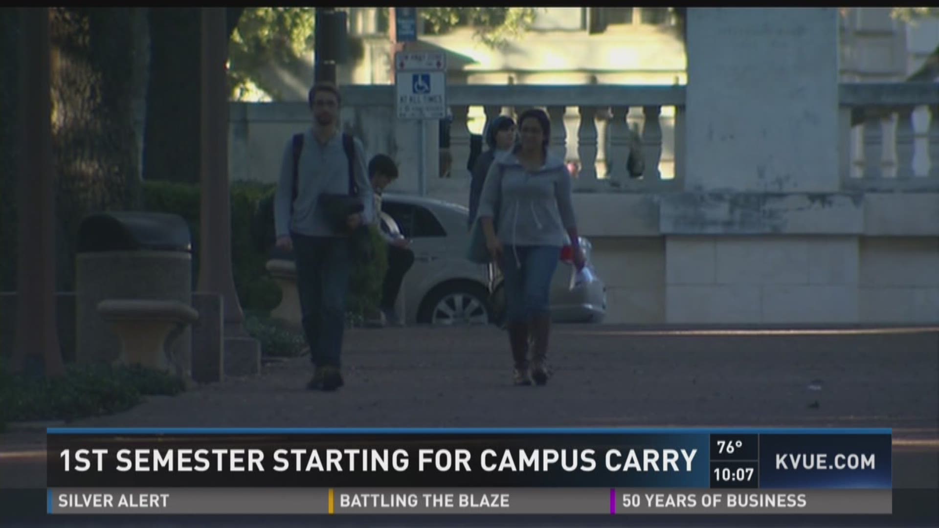 1st semester starting for campus carry