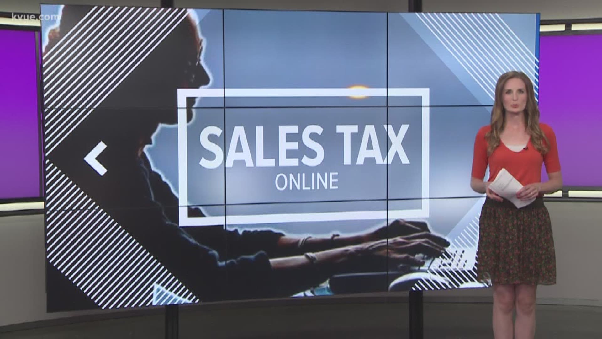 With a lot of us buying online from our phone or computer --- this sales tax could impact almost everyone.