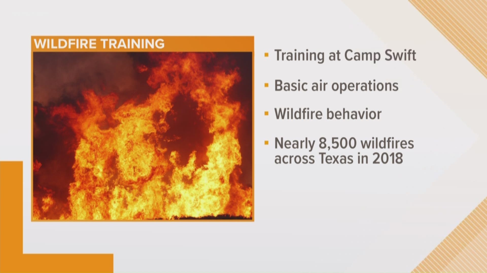 Firefighters in Bastrop for wildfire training