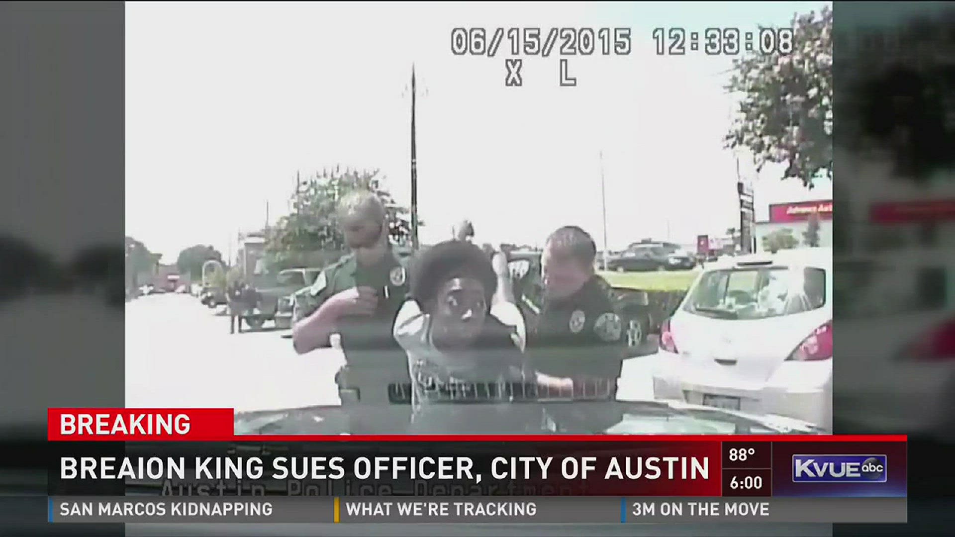 Breaion King sues officer, City of Austin