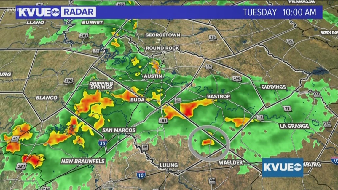 How the Bastrop County tornadoes developed