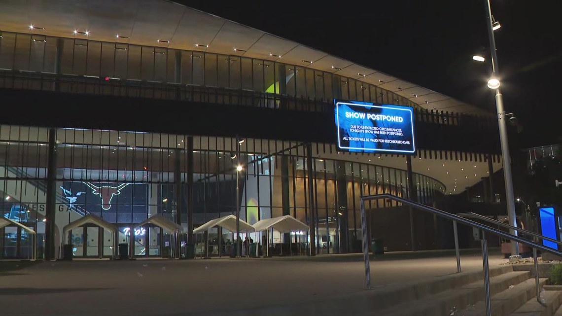 Concert at Moody Center canceled before performance due to 'unexpected