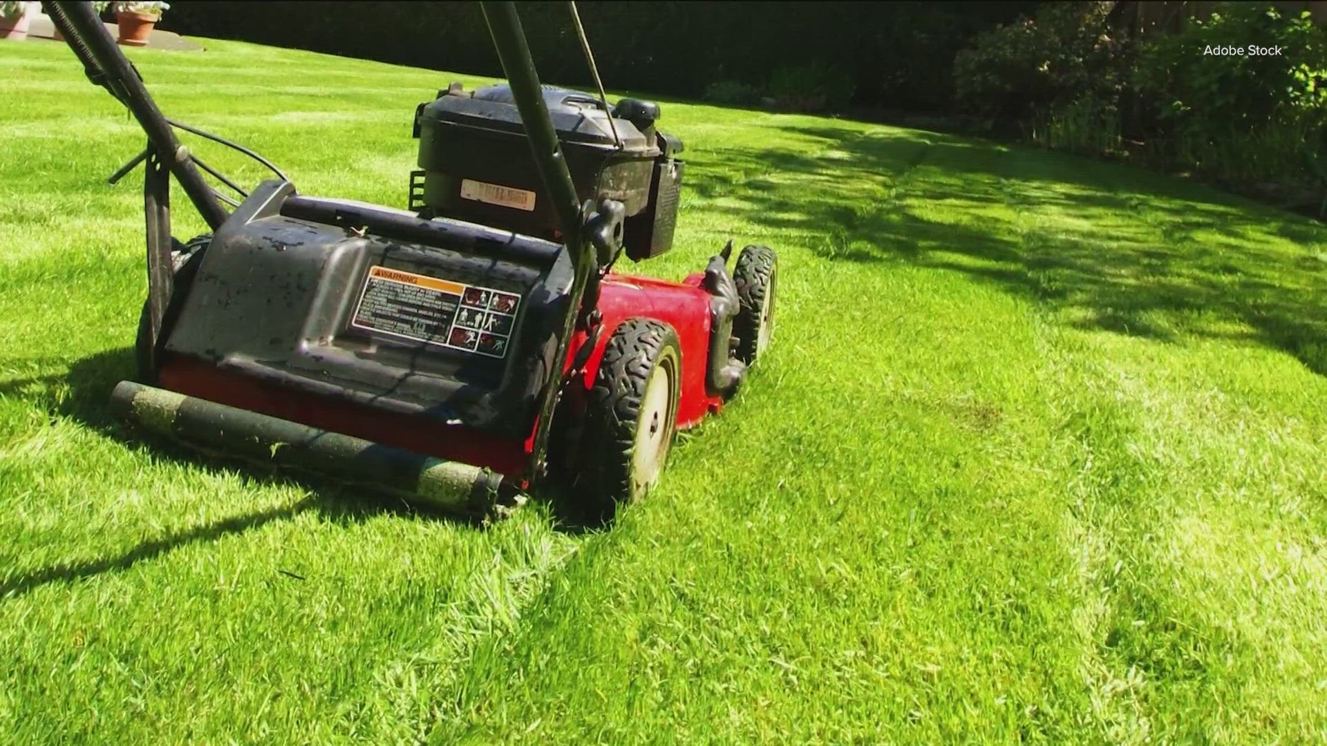 With the extremely hot weather we've been experiencing, you may want to think twice before storing your lawn mower or gas tanks in your garage.