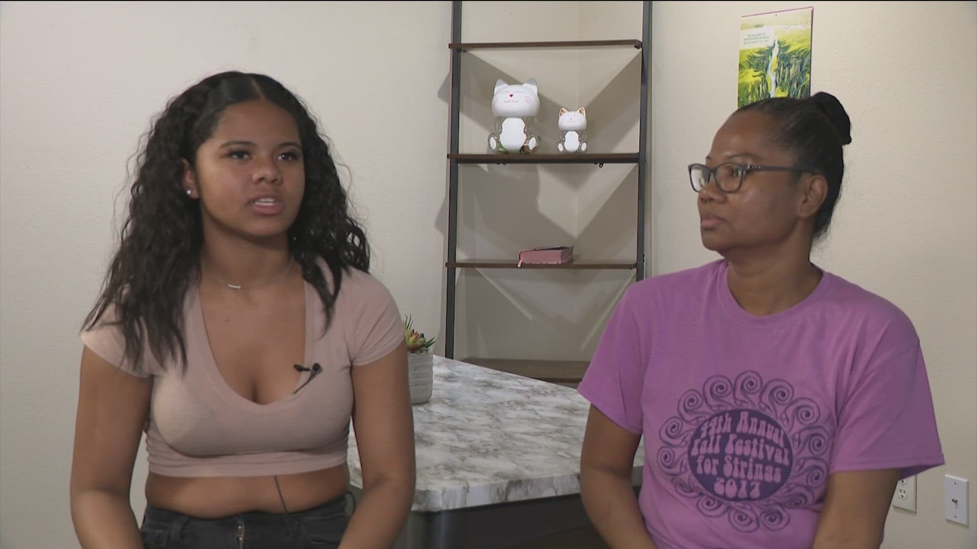 A mother in Cedar Park struggles to get her daughter to and from school. The family lives in an area where transportation from the school district isn't offered.