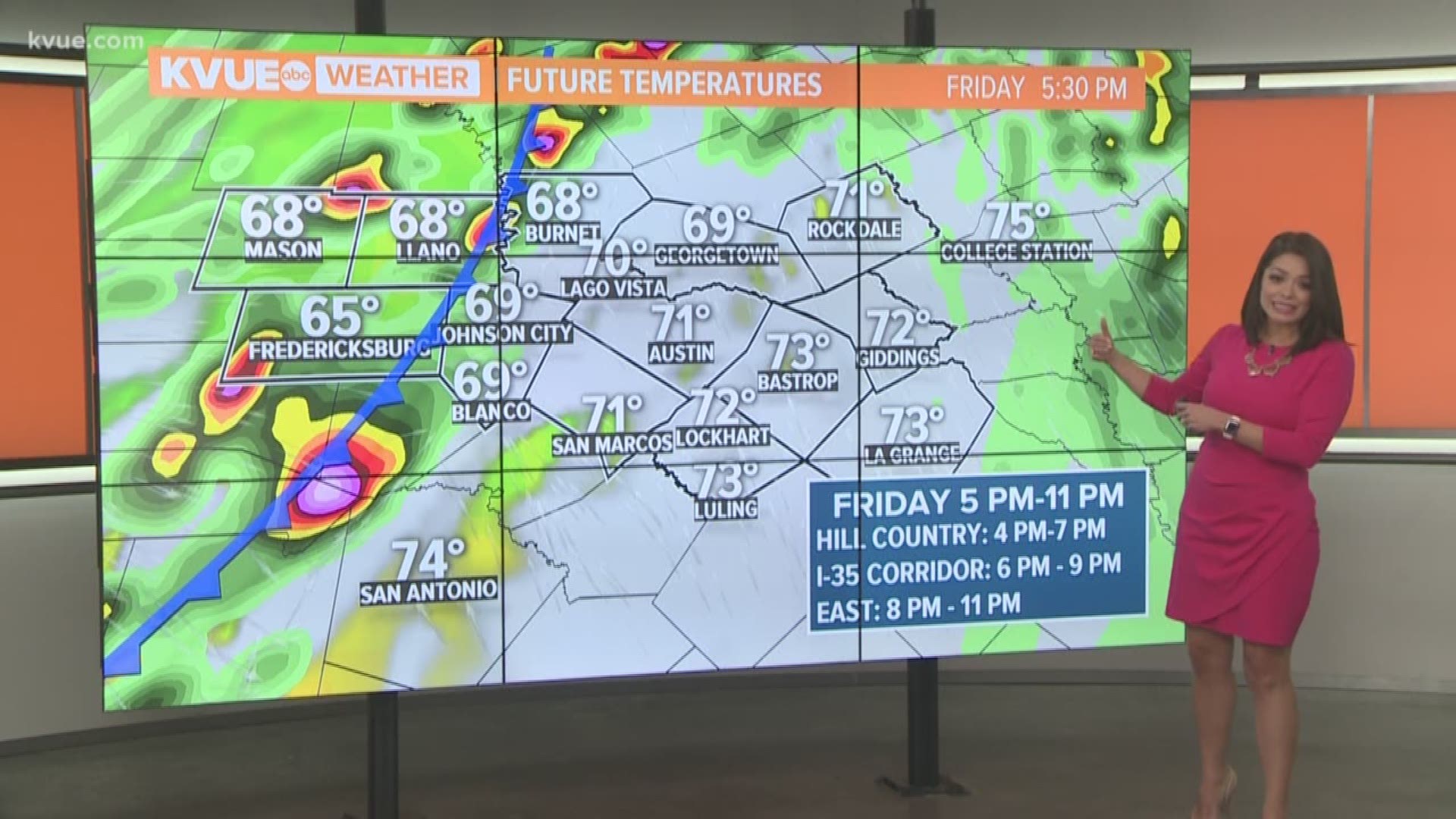 Friday weather 1/10/2020