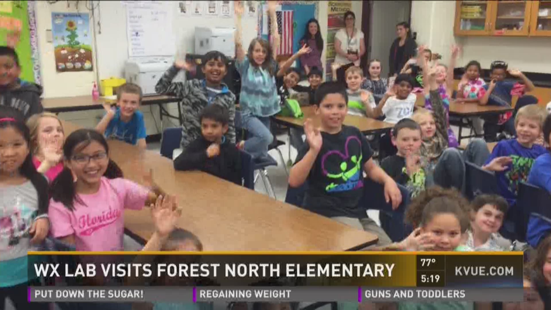 KVUE Weather Lab visits Forest North Elementary