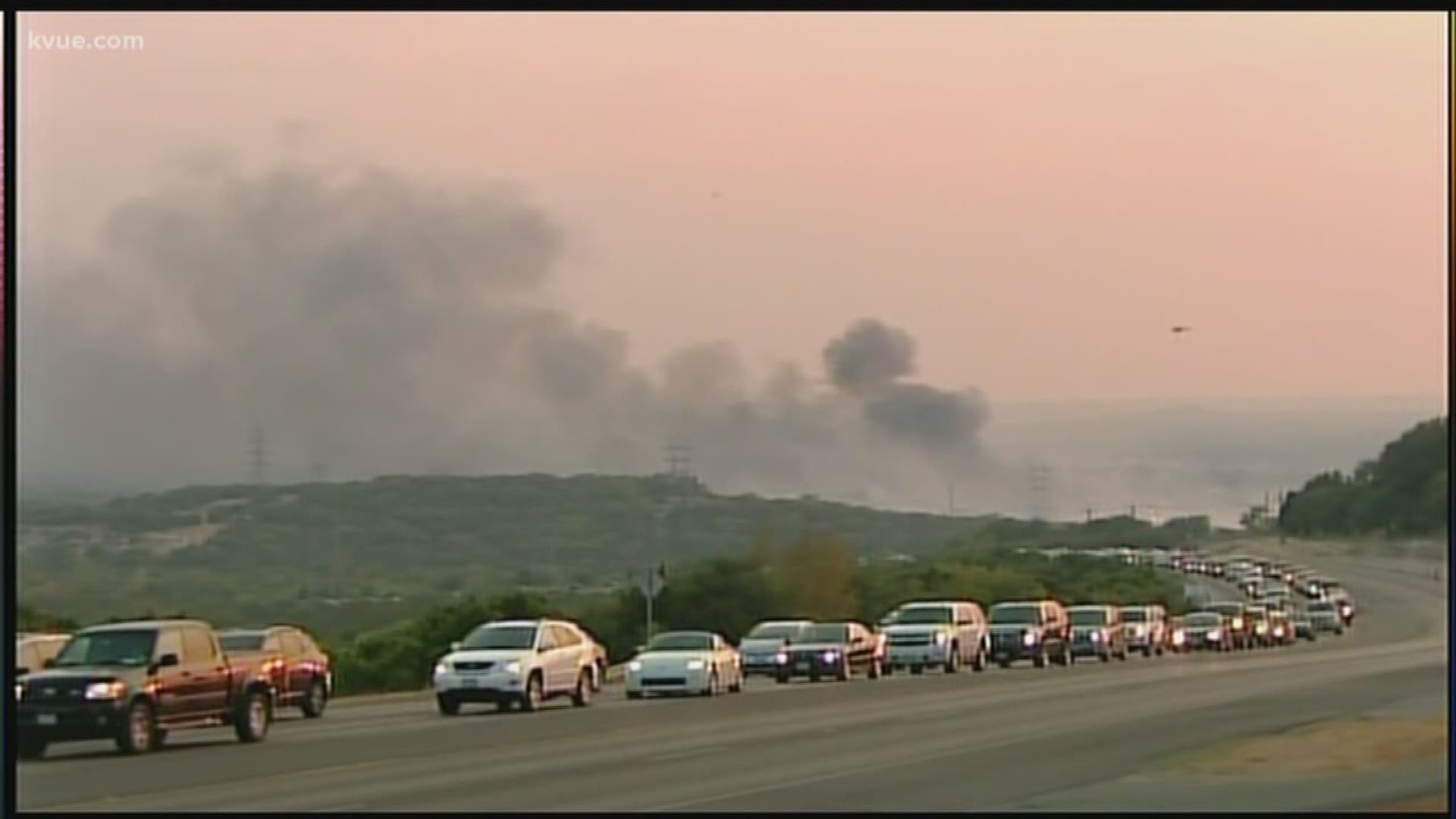 Residents of Steiner Ranch sat for two hours in traffic trying to escape a wildfire back in 2011.