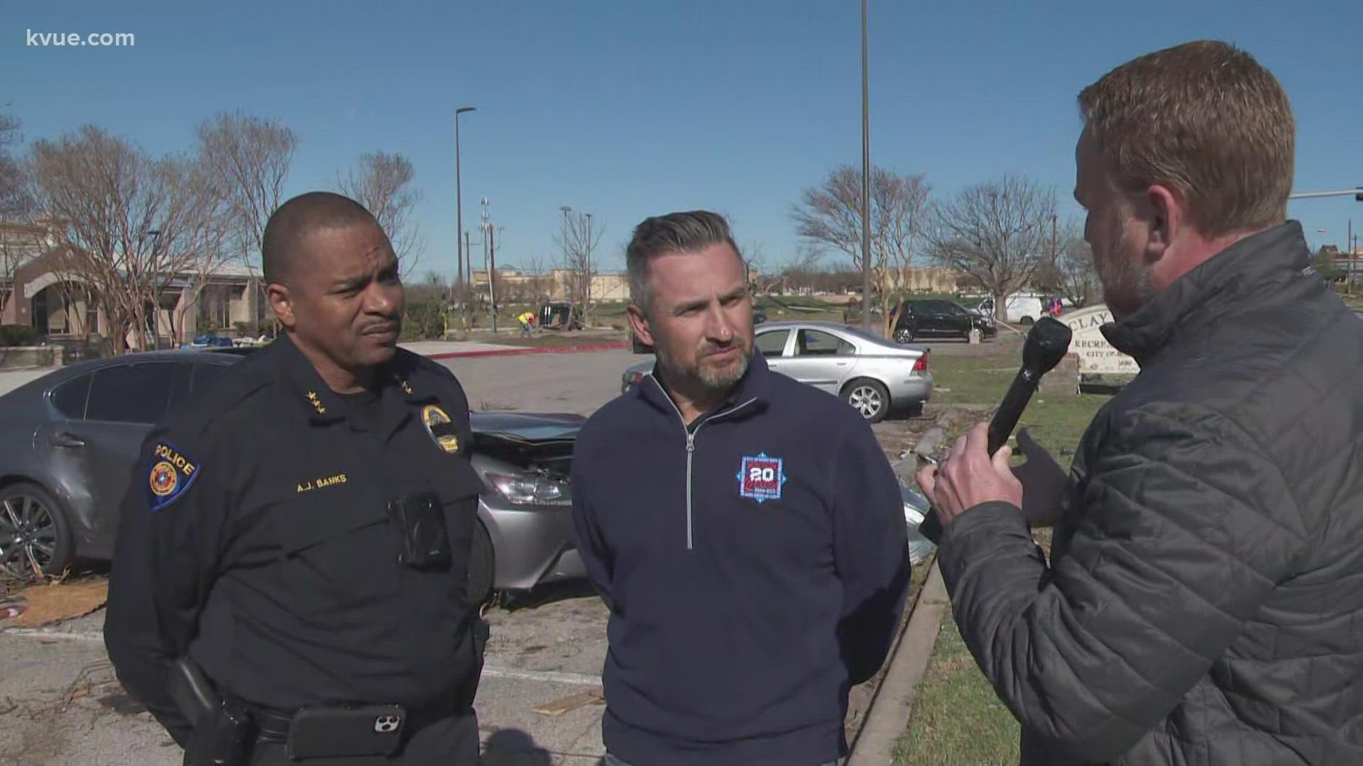 Mayor Morgan and Chief Banks talk about the city's response to the severe weather and damage it left behind and how residents can receive help and help others.