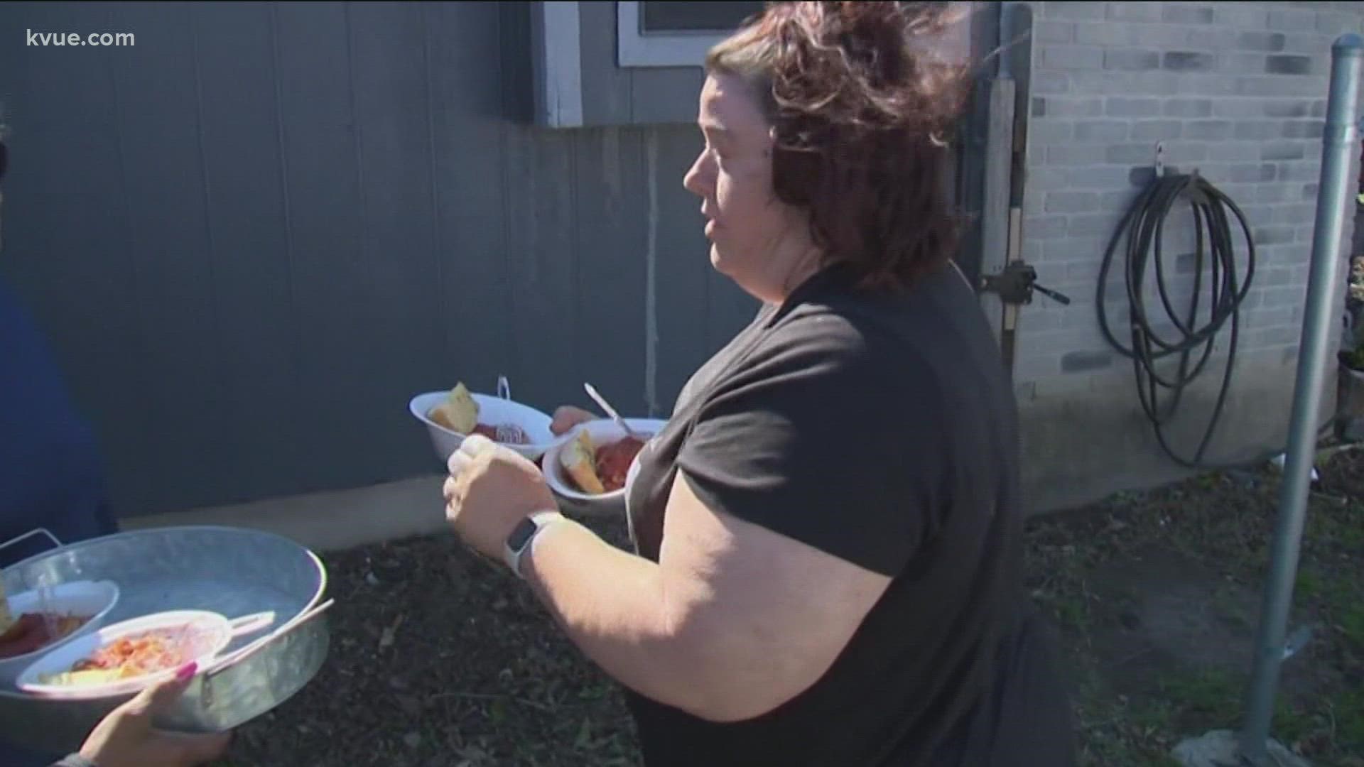 Neighbors are helping each other with food and  services after tornado rips through the area.