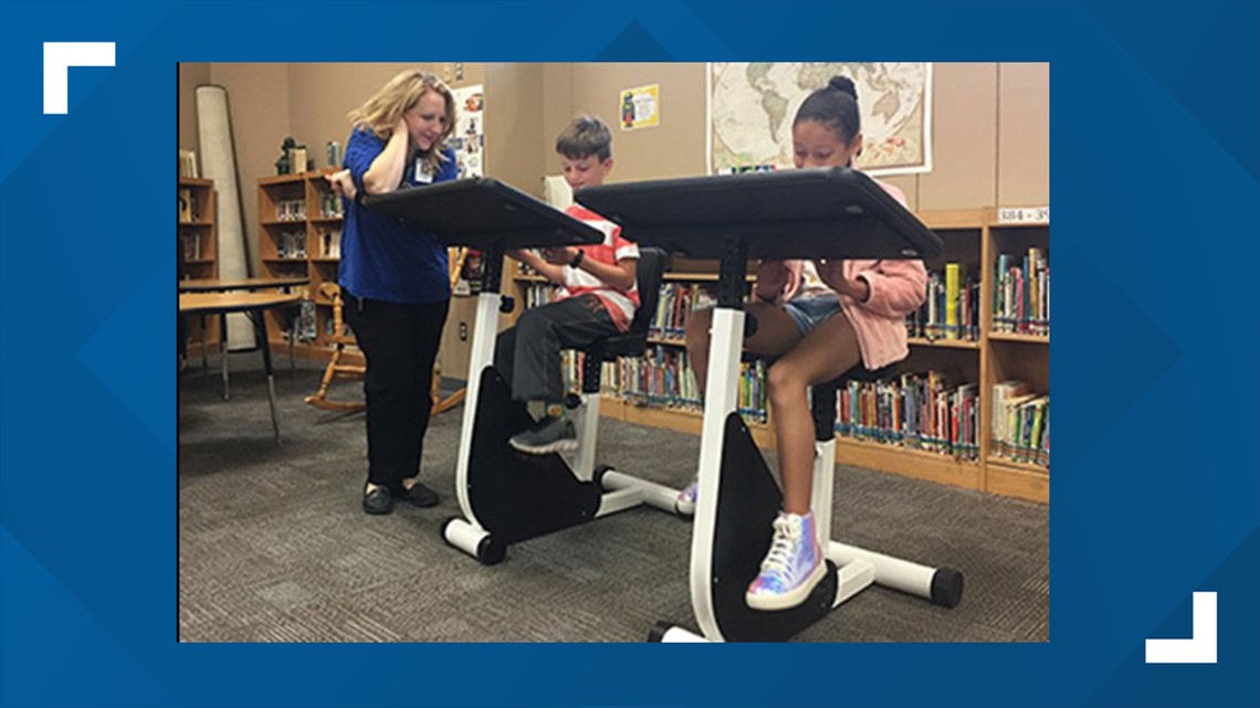 Read and Ride: Pflugerville ISD librarian rolls out reading bikes for students
