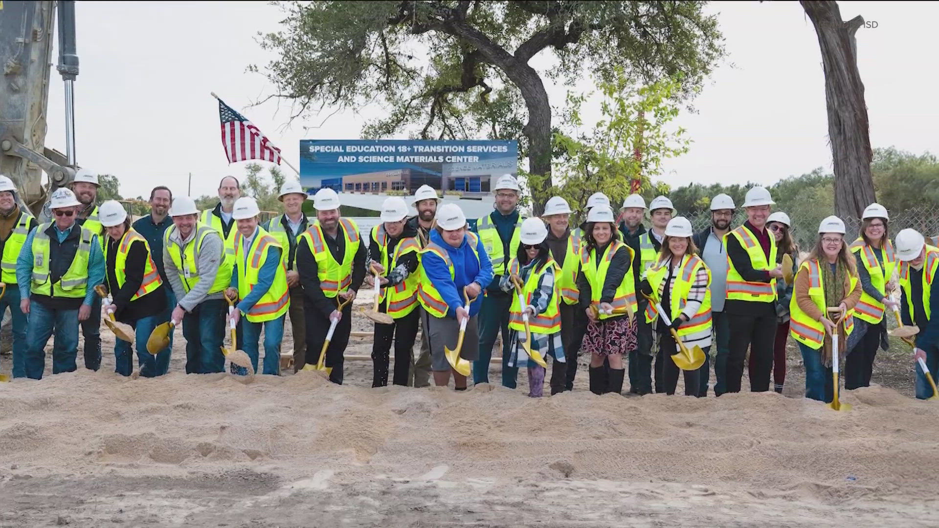 Leander ISD is breaking ground on a new facility that will create more opportunities for young adults in special education.