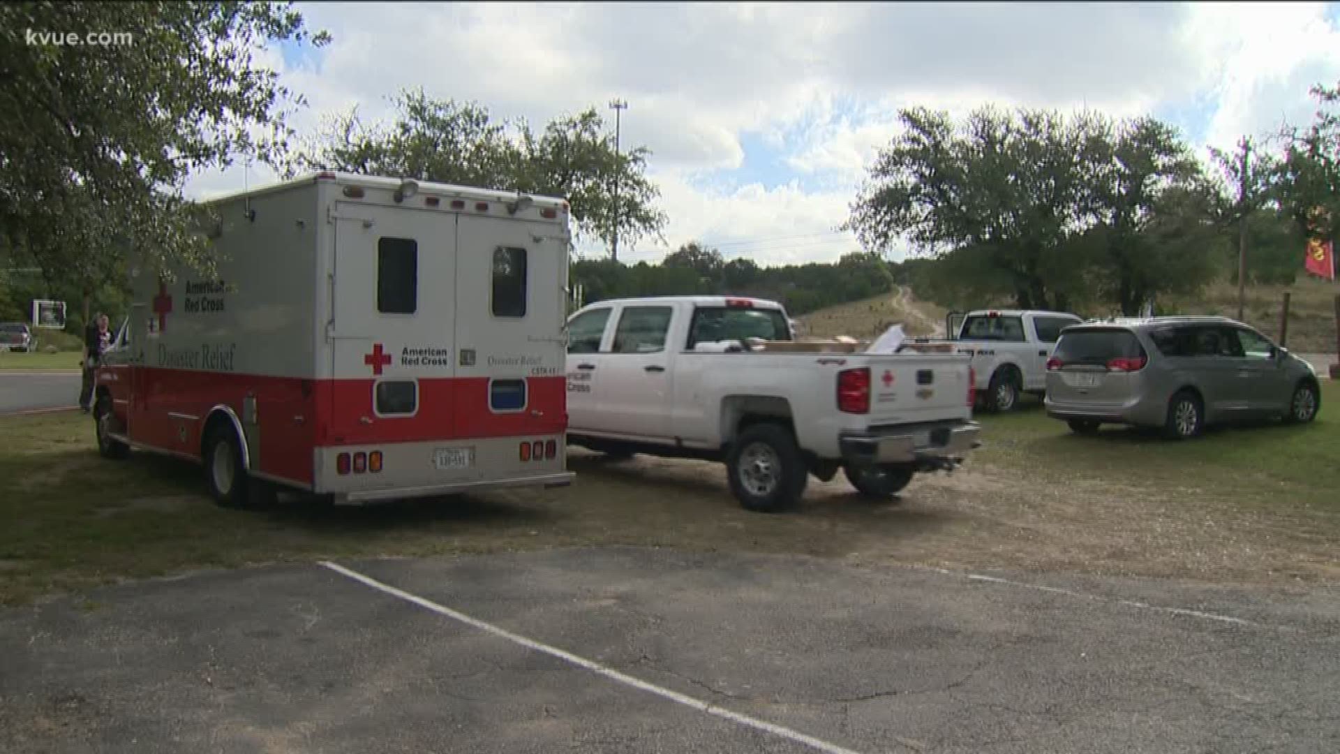 A new Red Cross center opened in Lago Vista to help those affected by recent flooding.