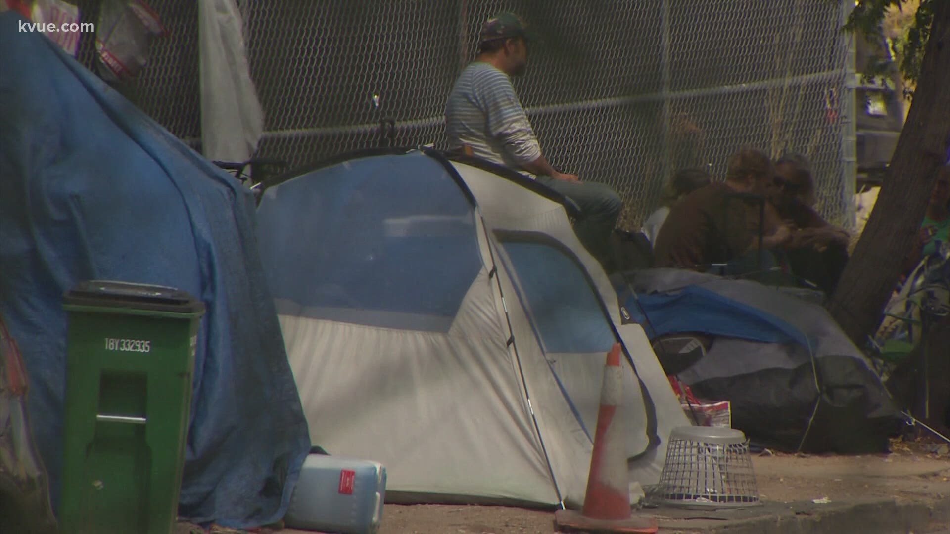 A lawsuit has been filed over an Austin homeless ordinance petition. The Save Austin Now group is trying to get a ban on homeless camping reinstated.