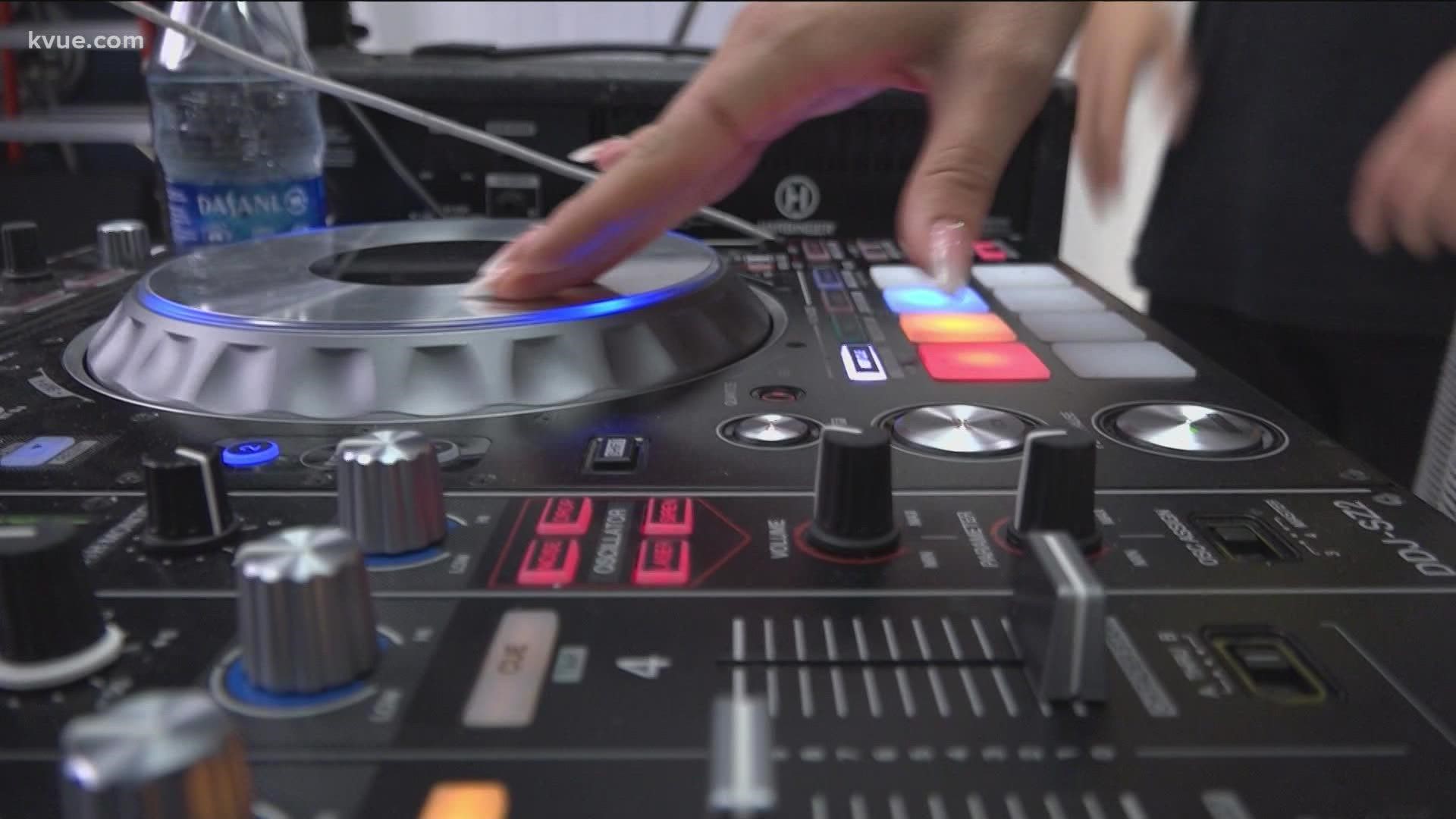 For this Take This Job, KVUE's Hannah Rucker shadowed a local DJ who enjoys mixing tunes downtown.