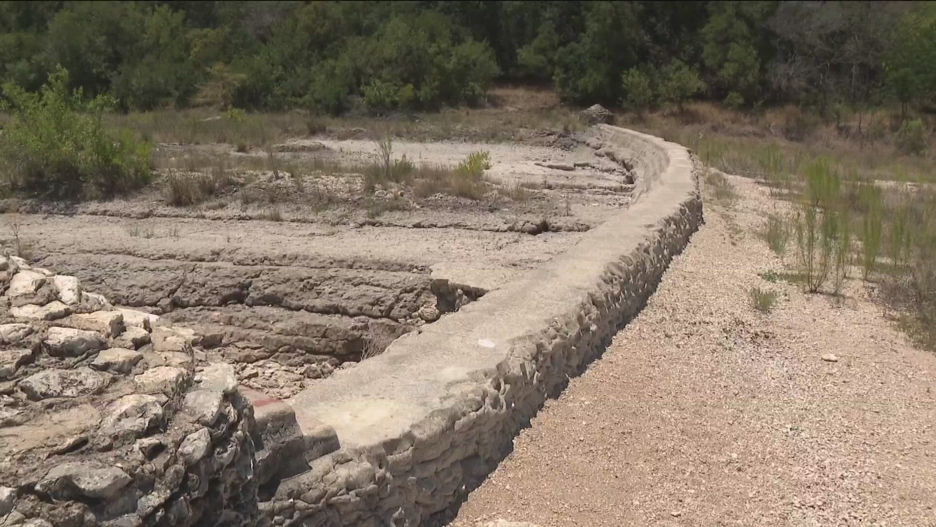 A popular swimming hole in Hays County, known for a dam that dates back nearly a century, was vandalized.