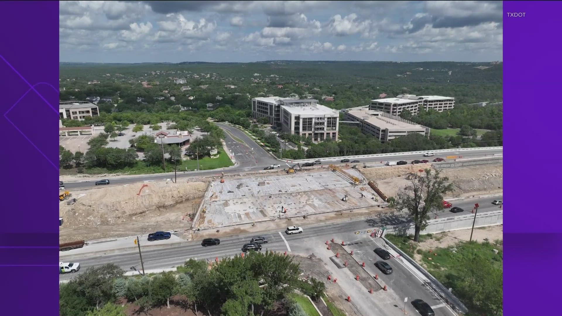 Construction crews have worked on the project since 2022.