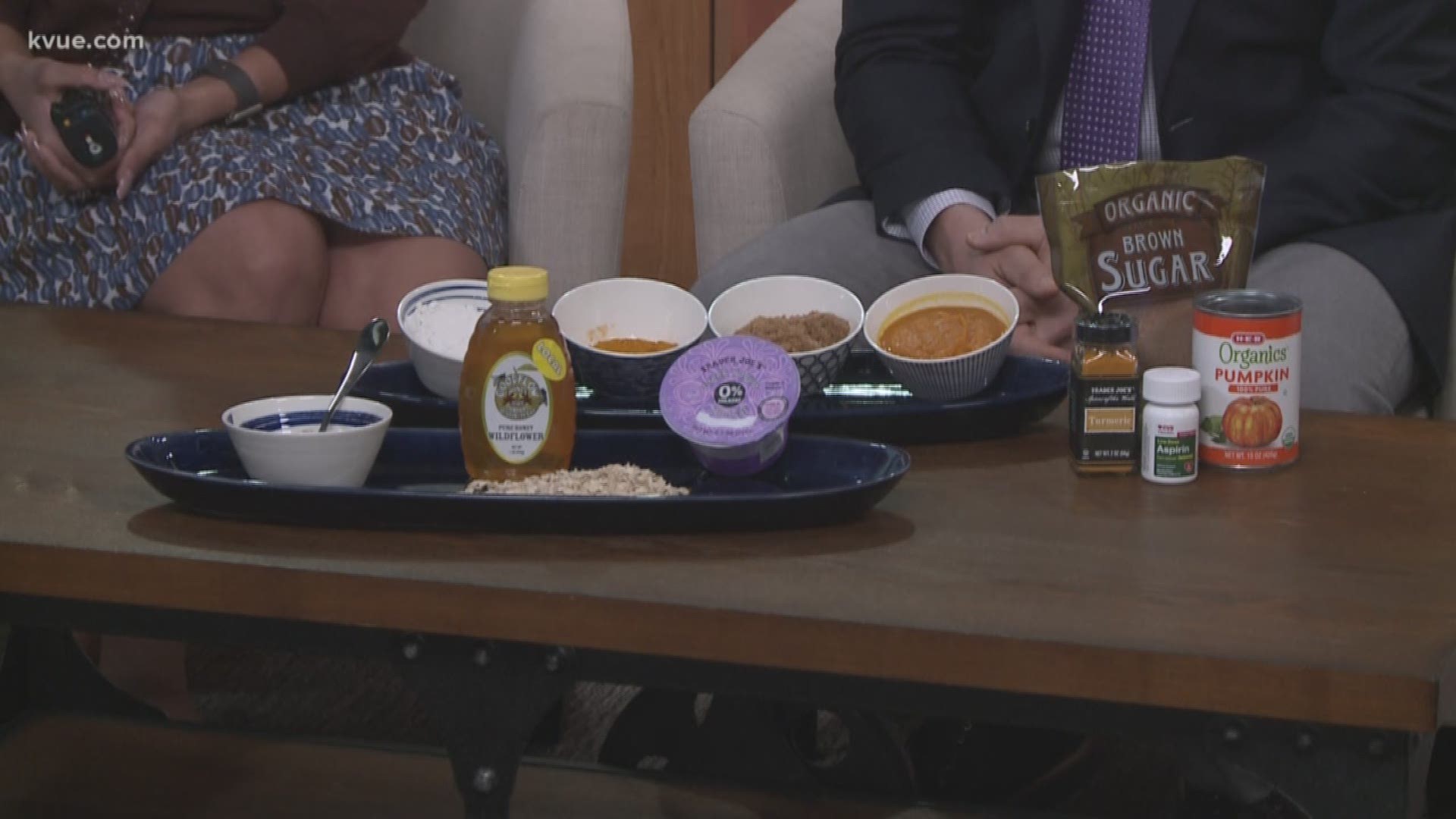 Chances are, you already have everything you need to whip up a face mask at home. Dr. Ted Laid, a dermatologist at Sanova Dermatology, stopped by KVUE with tips.