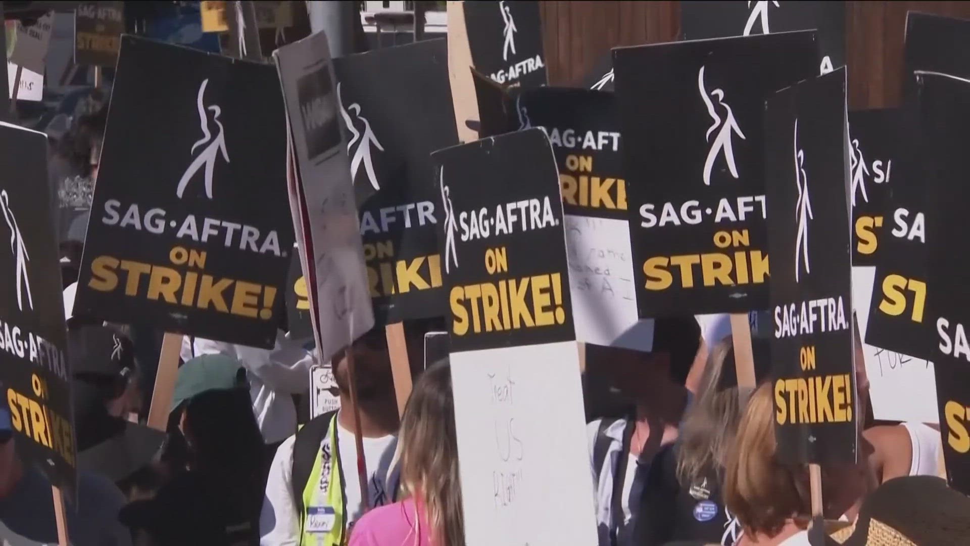 For weeks, actors, writers and top entertainment talent with the SAG-AFTRA union have been on strike, picketing outside major Hollywood studios. Now that strike