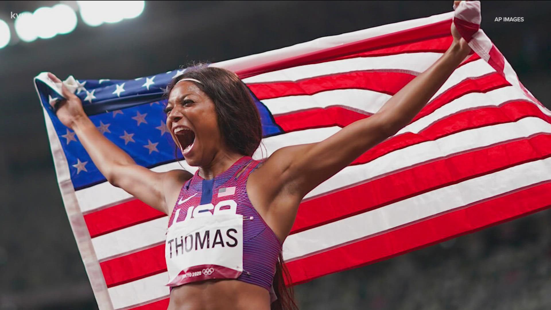 Gabby Thomas earns bronze medal in 200m at Tokyo Olympics