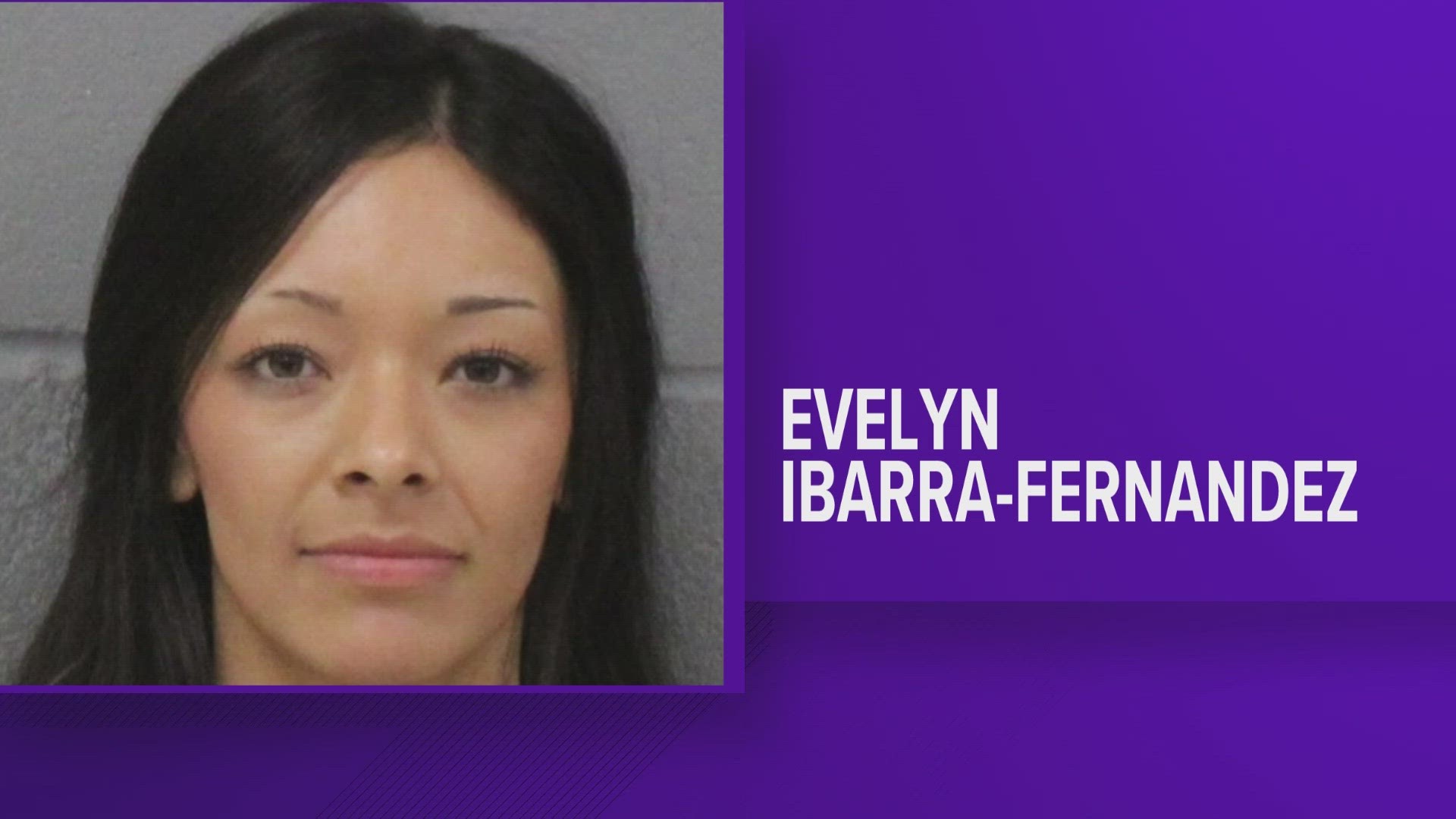 Evelyn Ibarra-Fernandez, 23, allegedly claimed to be an officer while stealing more than $800 in cash and various items from the victims.