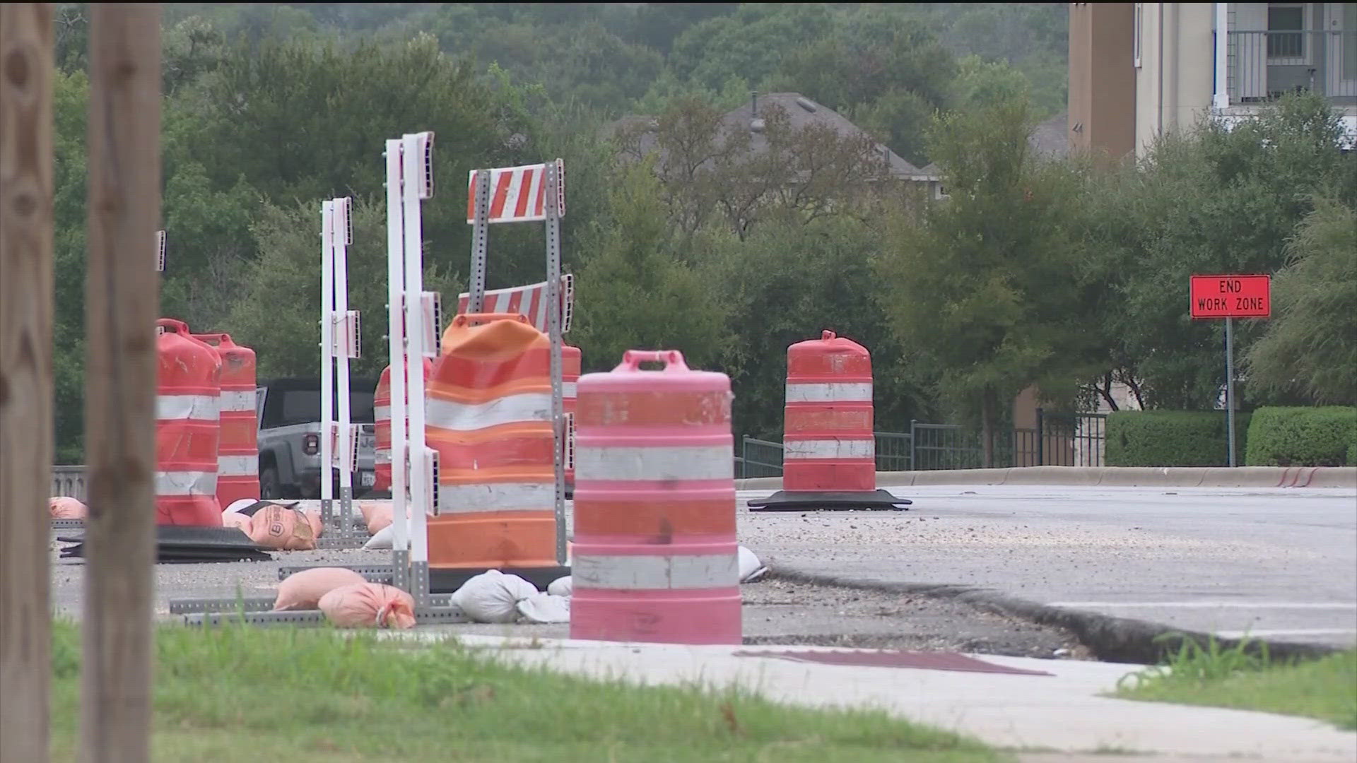 The Kenney Fort Extension was supposed to provide an alternate route to I-35.