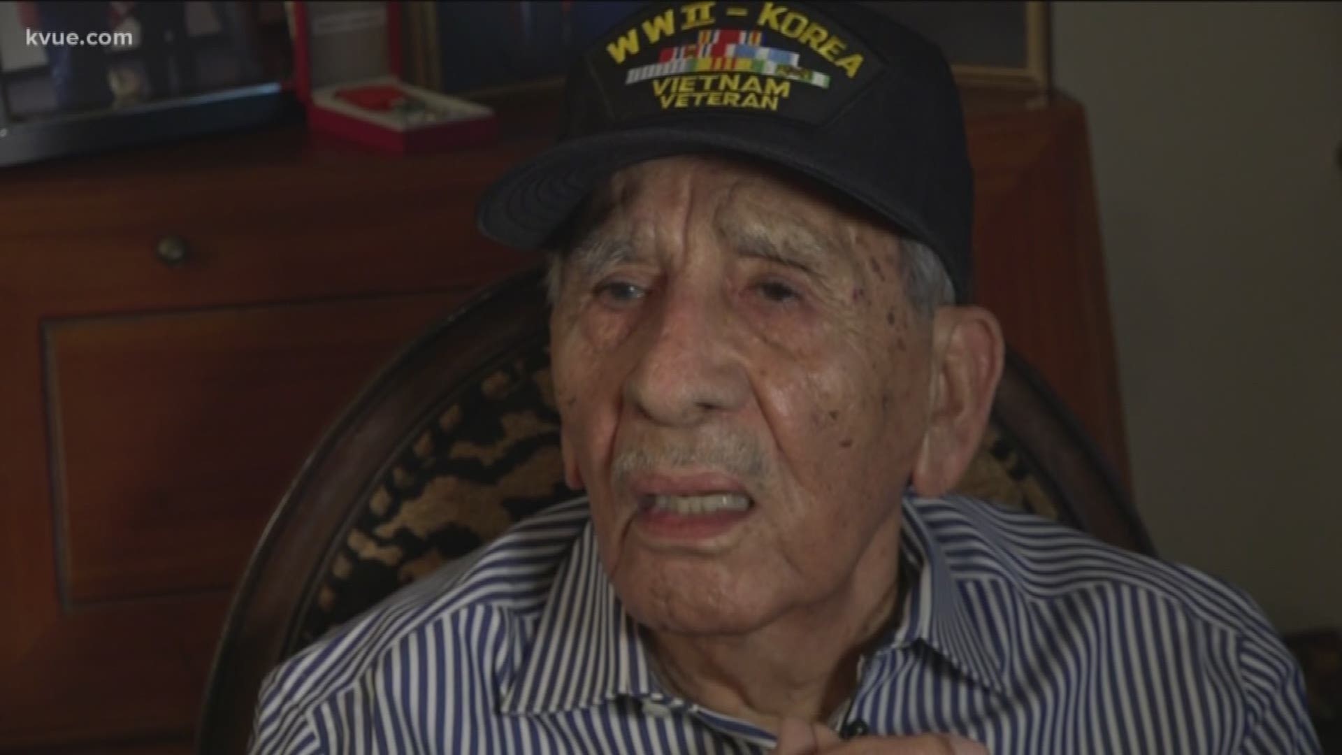 Meet 99-year-old Robert Sanchez.