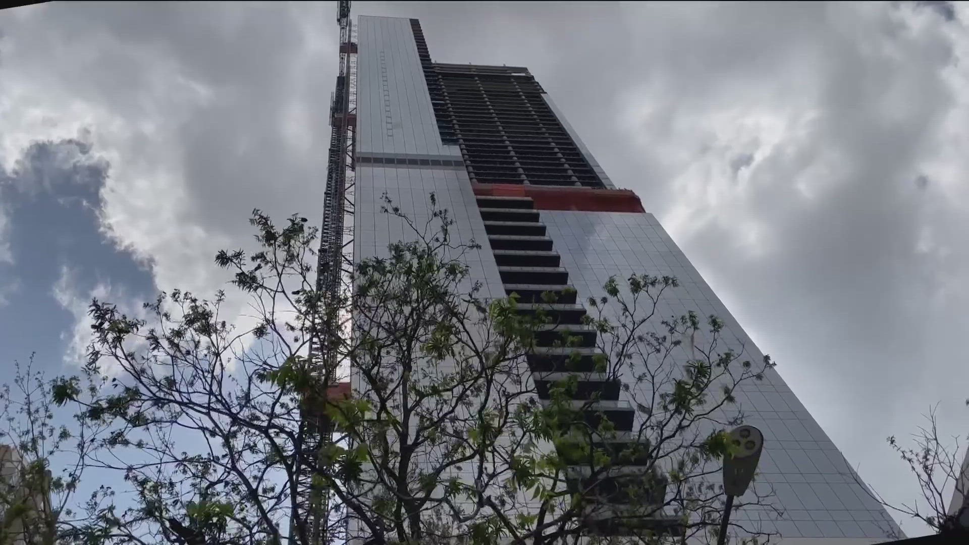 Construction on Austin's tallest building is getting closer to completion. KVUE's Matt Fernandez got a behind-the-scenes look at the progress on the mixed-use tower.
