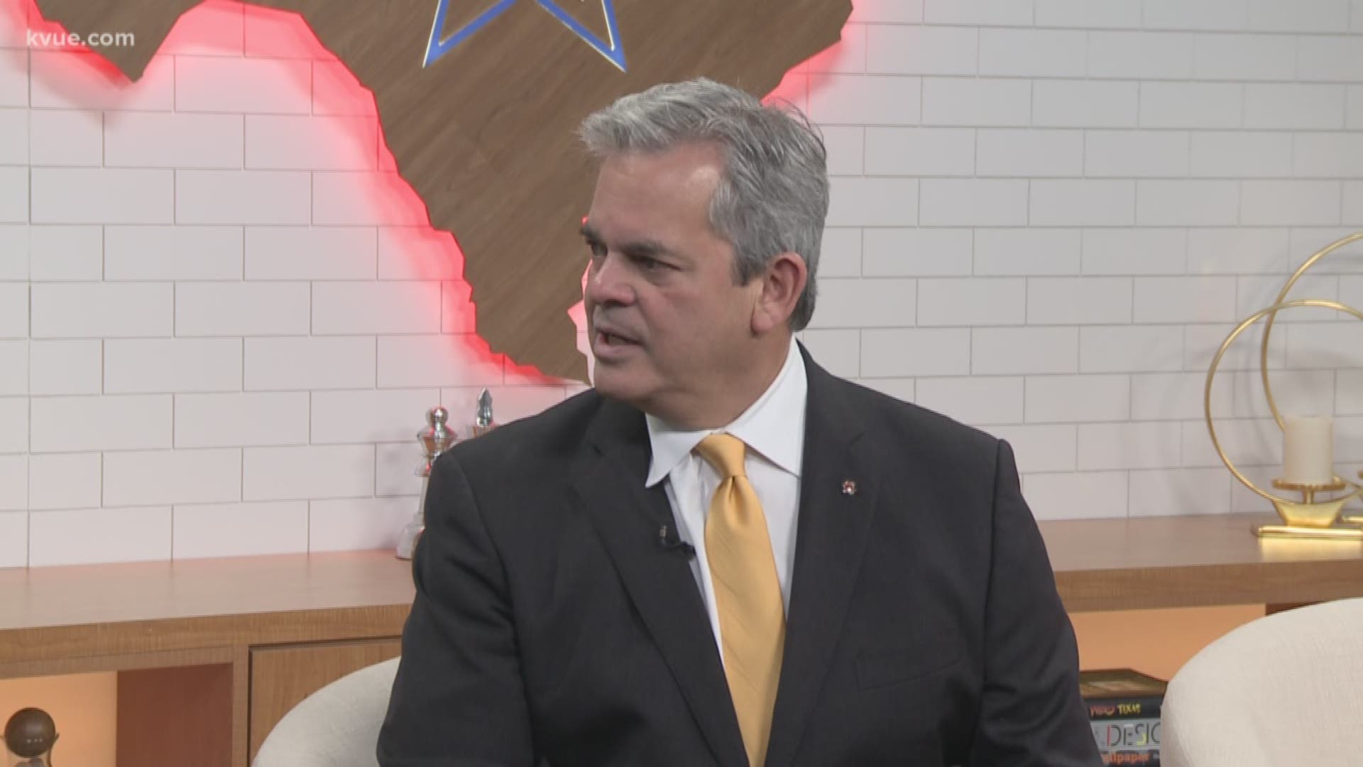 Austin Mayor Steve Adler came by KVUE Monday to talk about an announcement coming from MLS and a $2.5 million donation from the "American Cities Climate Challenge."
