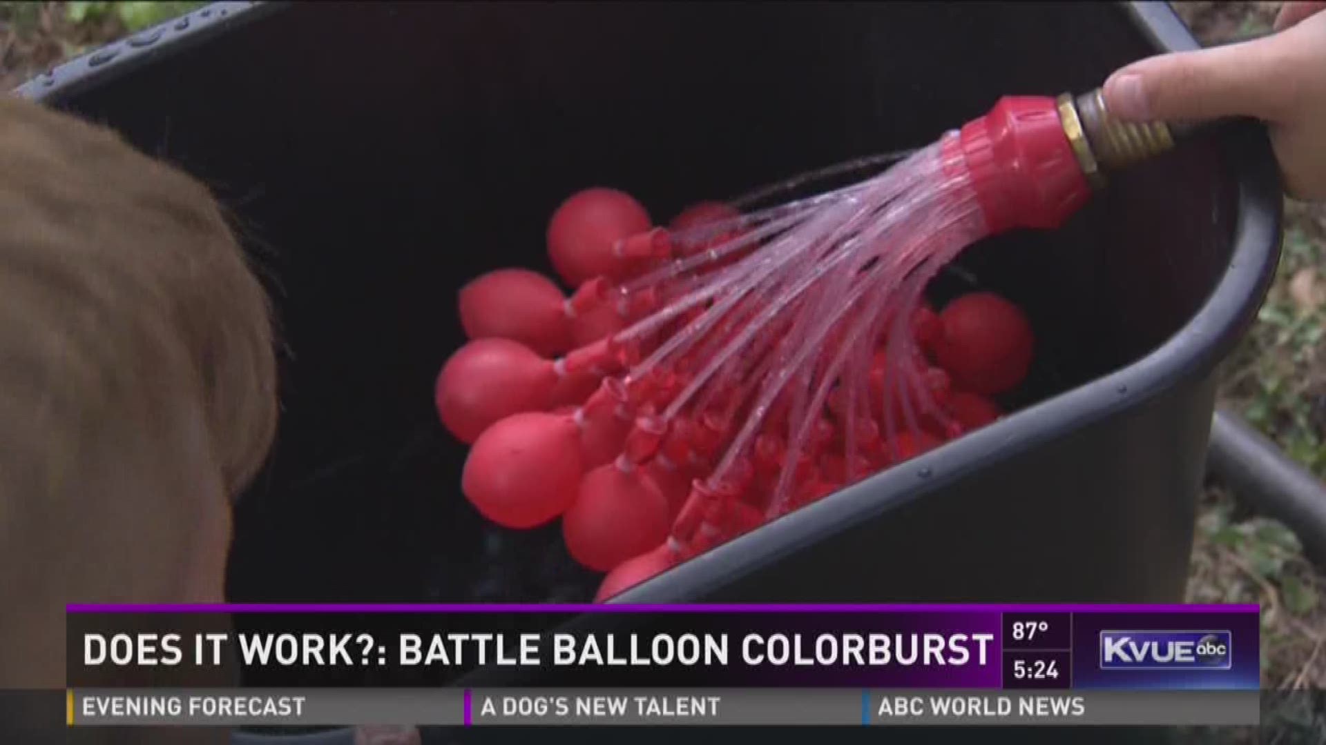 Does it Work?  Battle Balloon Colorburst