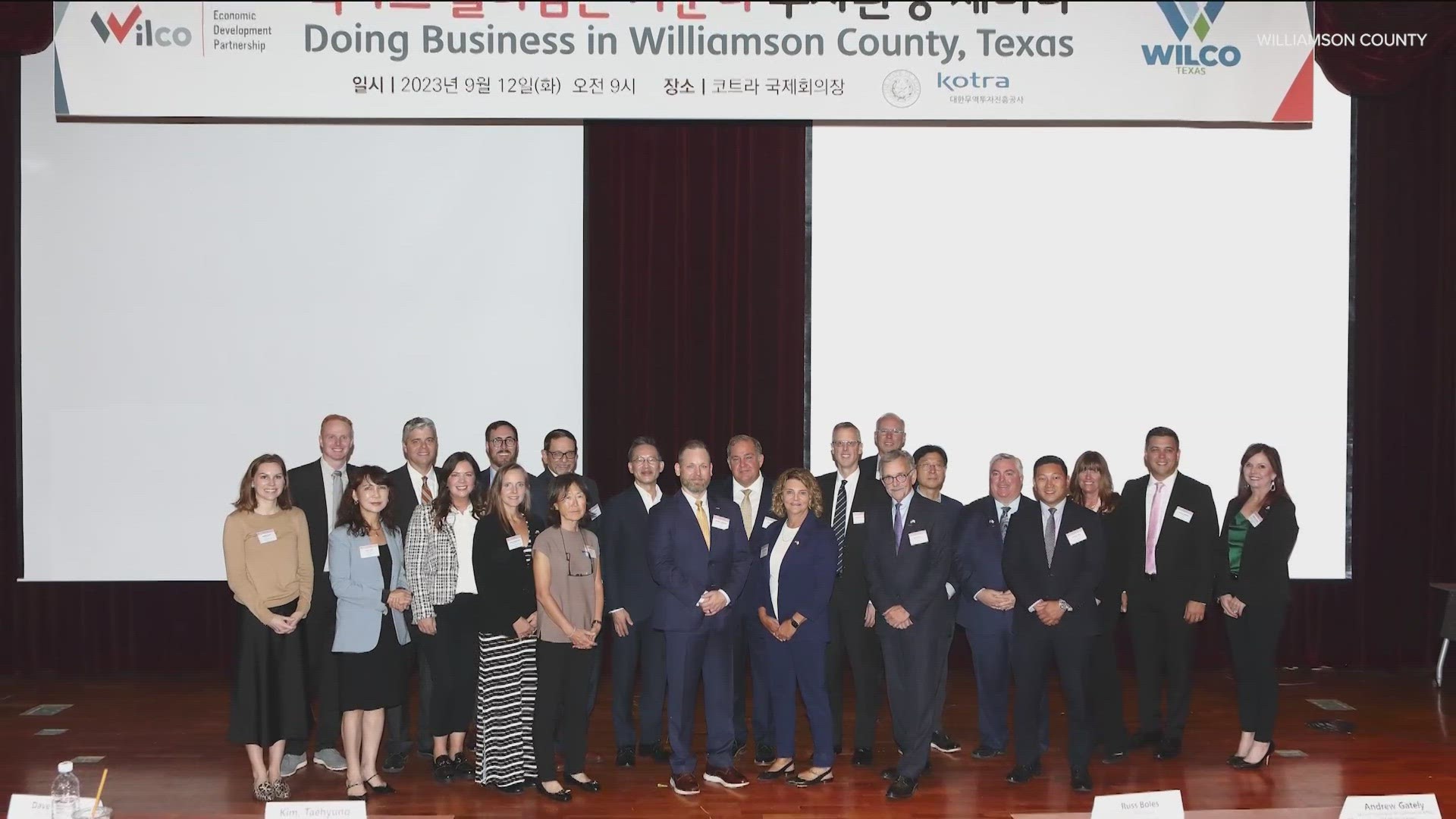 Williamson County is expanding its global partnership with South Korea.
