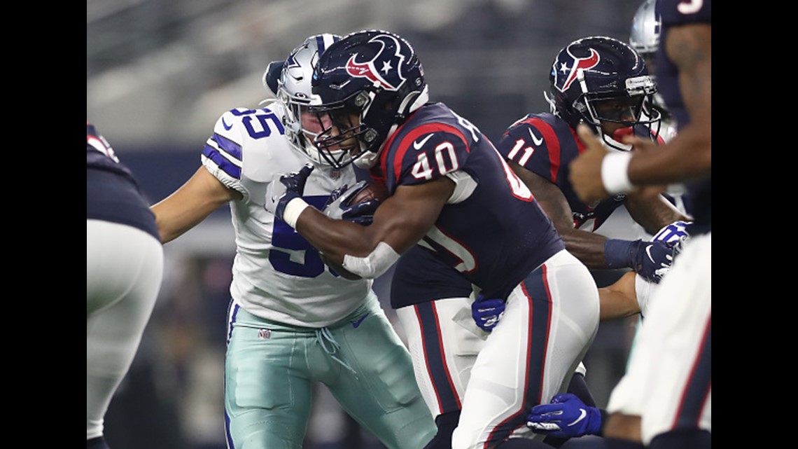 Dallas Cowboys dominate Houston Texans in battle for Texas, 34-0