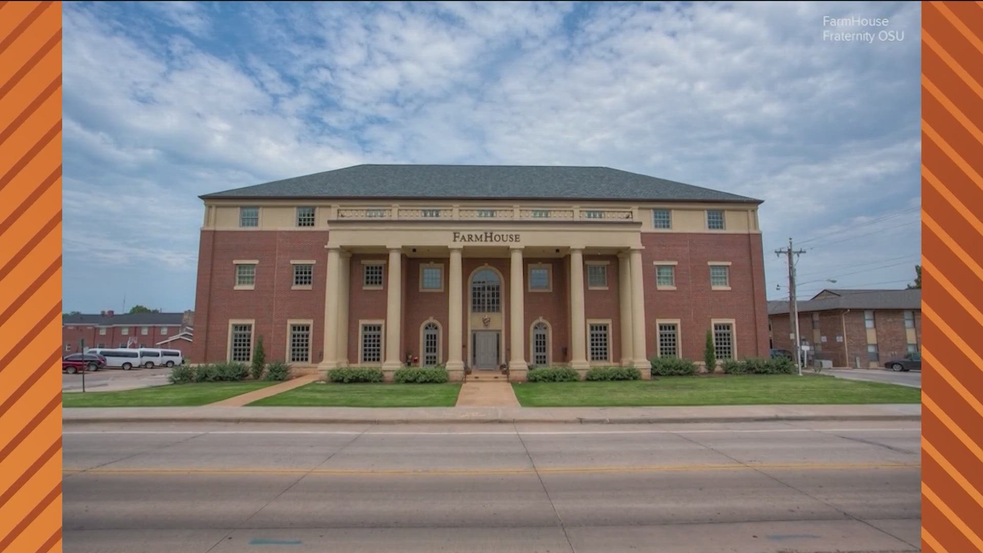 Four members of the Alpha Gamma Rho fraternity of Oklahoma State were arrested in connection with a dead longhorn.