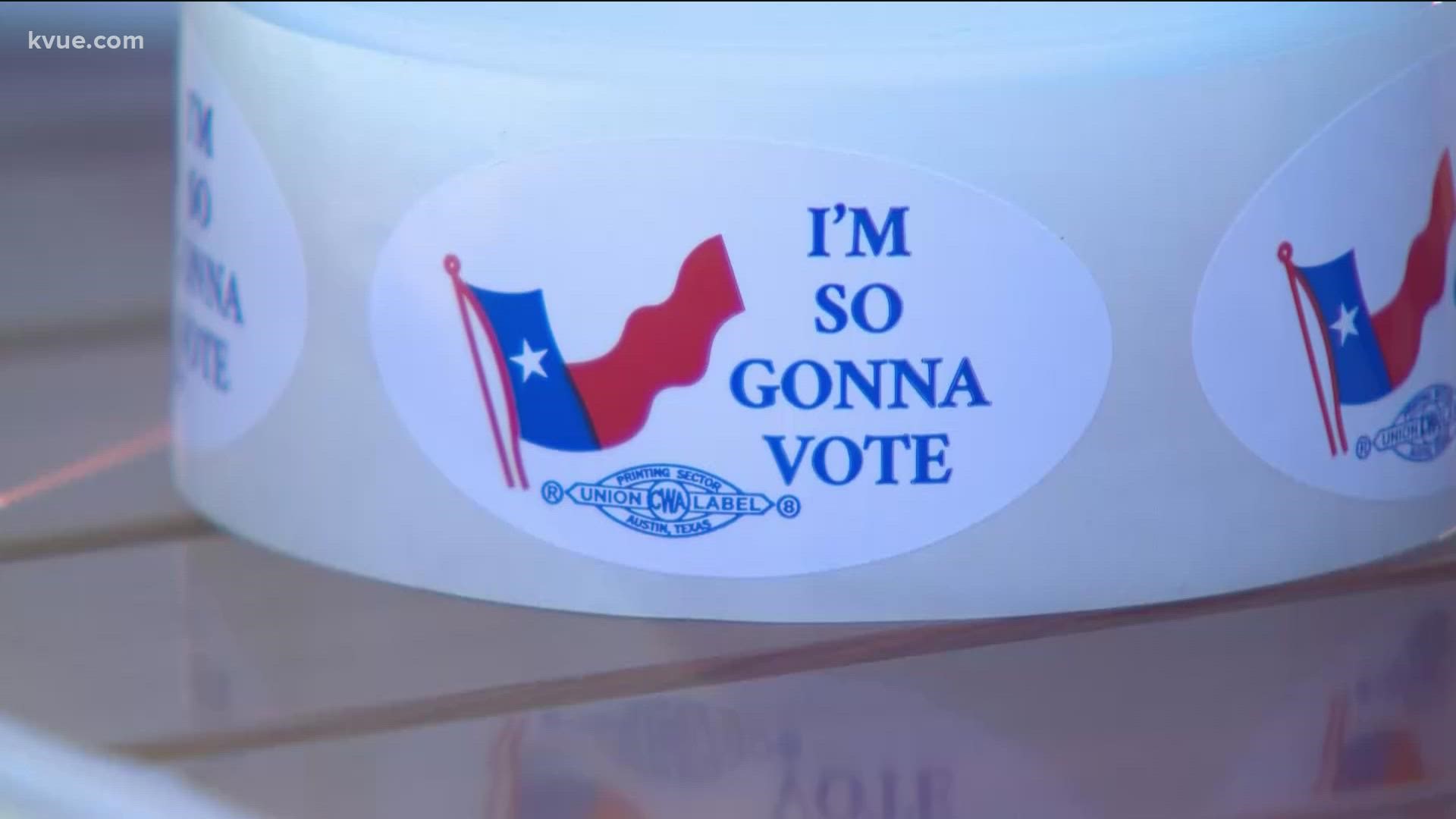 The deadline to register to vote for the Texas primary on March 1 is Monday, Jan. 31.