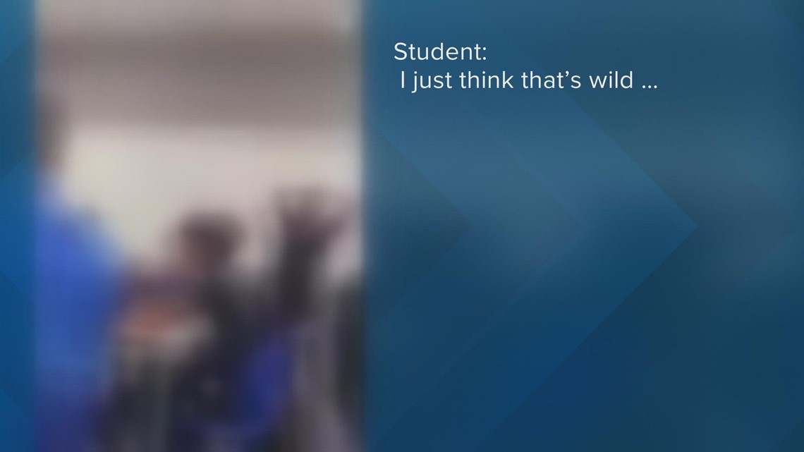 VIDEO: Pflugerville teacher on administrative leave after 'inappropriate conversation' over race